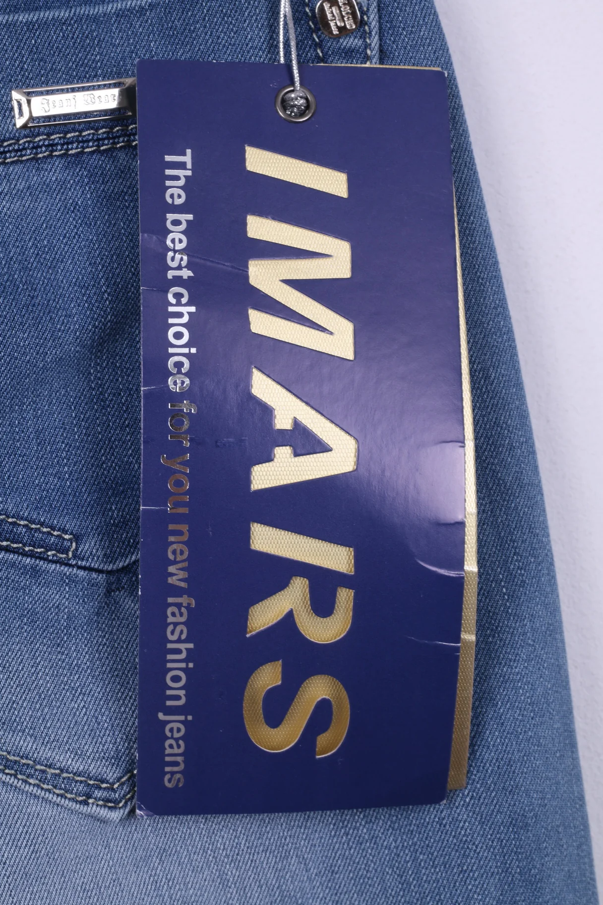 New Imars Jeans Denim Fashion Womens 29 Trousers Jeans Cotton Blue - Image 7