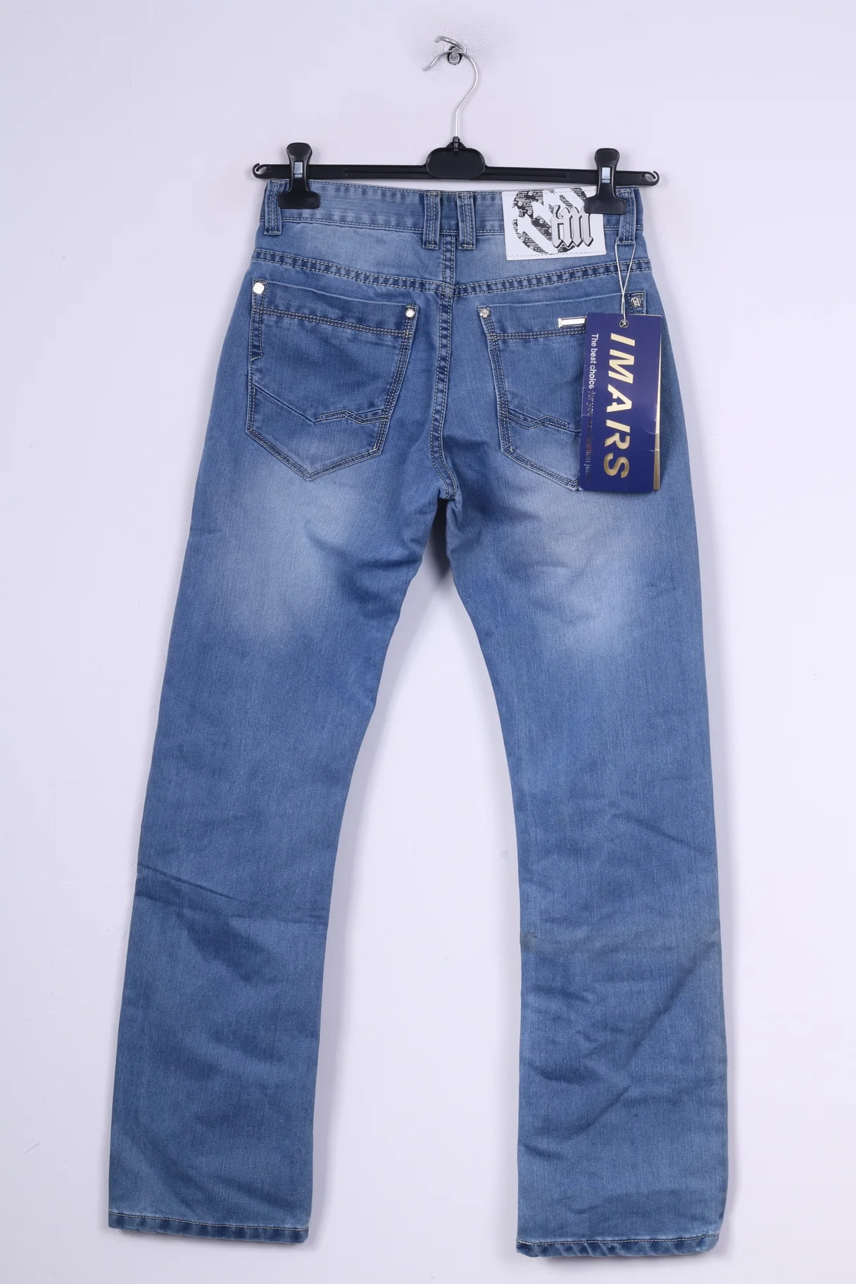 New Imars Jeans Denim Fashion Womens 29 Trousers Jeans Cotton Blue - Image 8