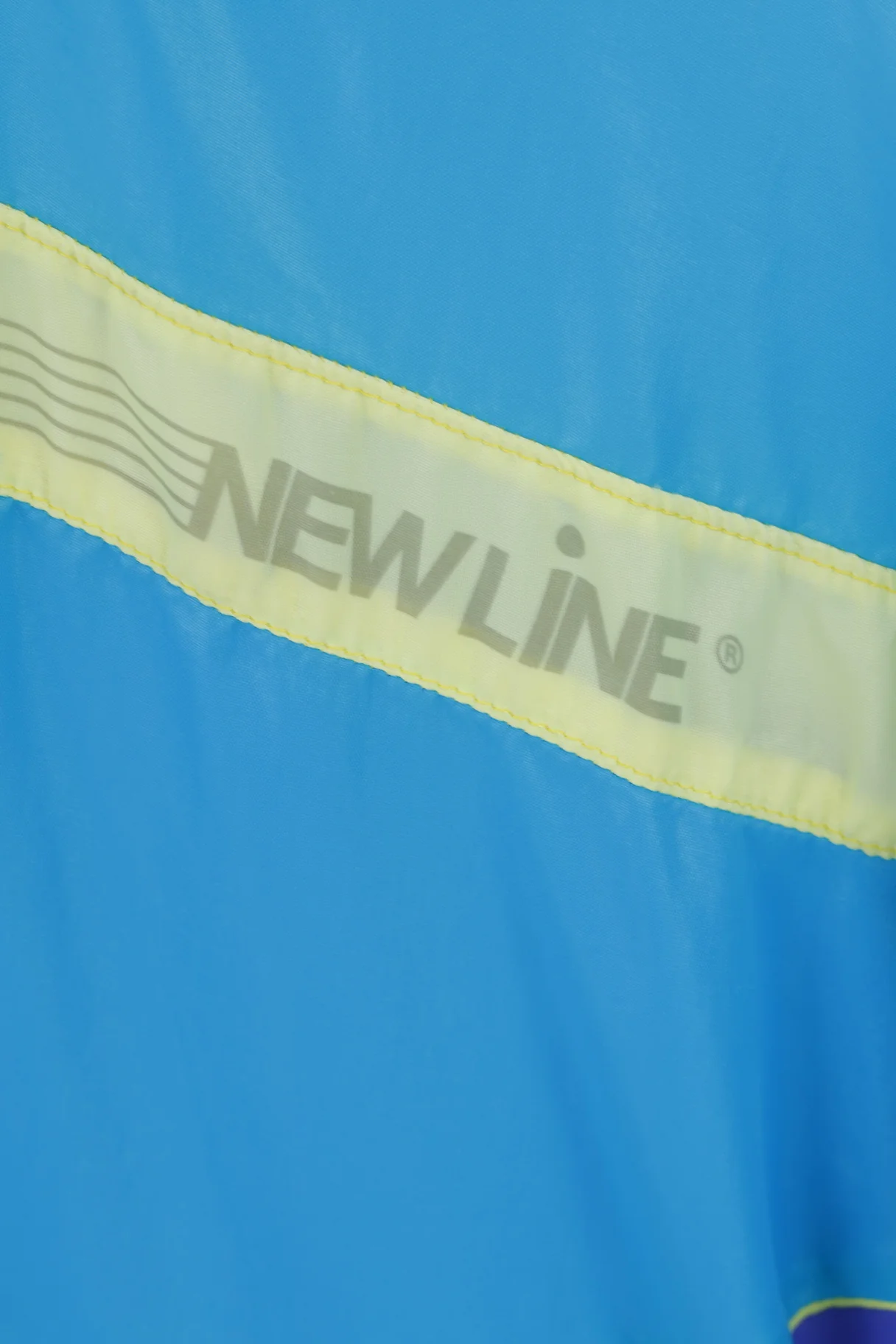 Newline Men XL Jacket Blue Lightweight Nylon Waterproof Run Active Top - Image 4