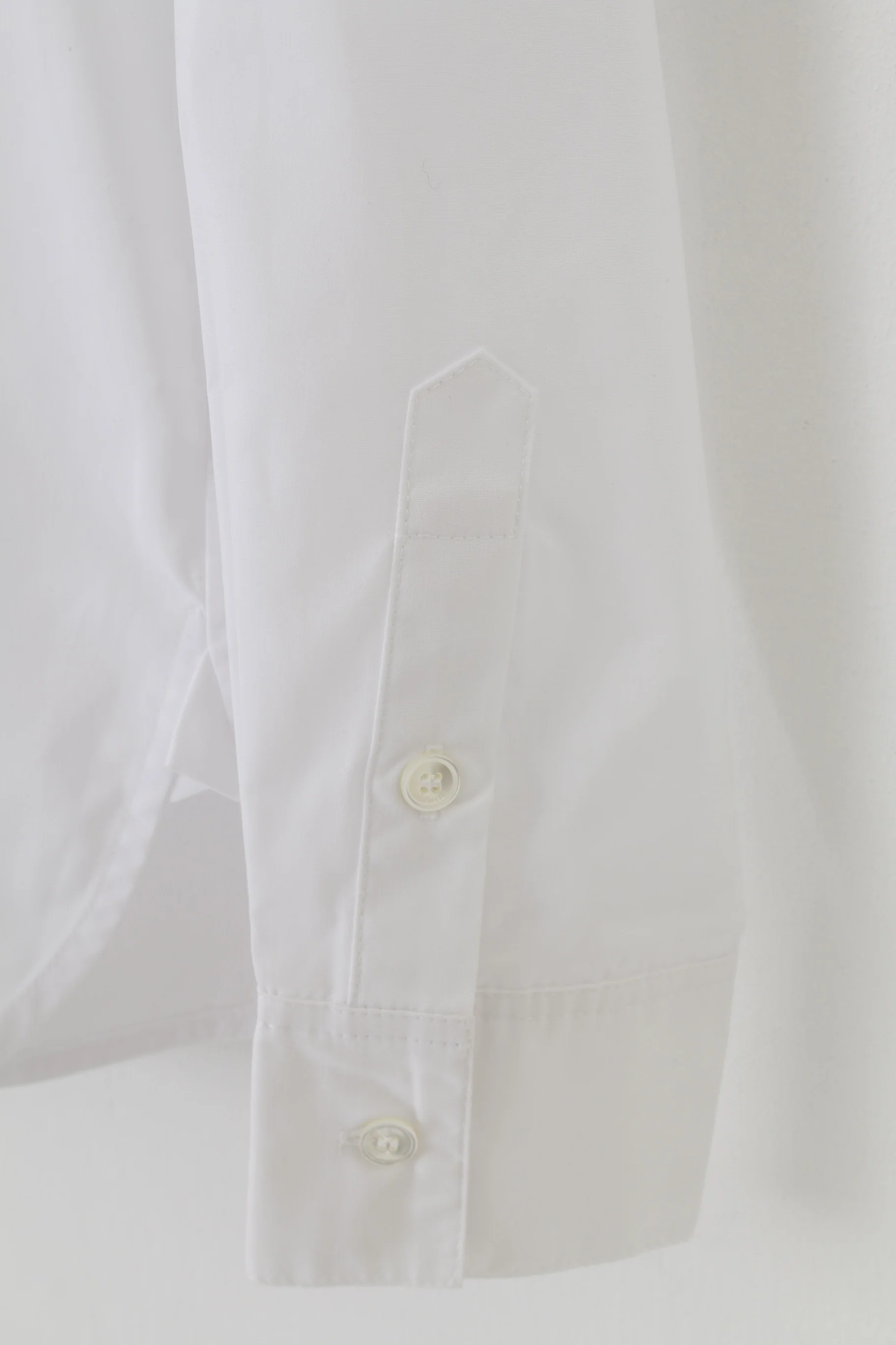 NEW Mulberry Woman 12 L Casual Shirt White Long Sleeve Elegant Collar Top - Image 3