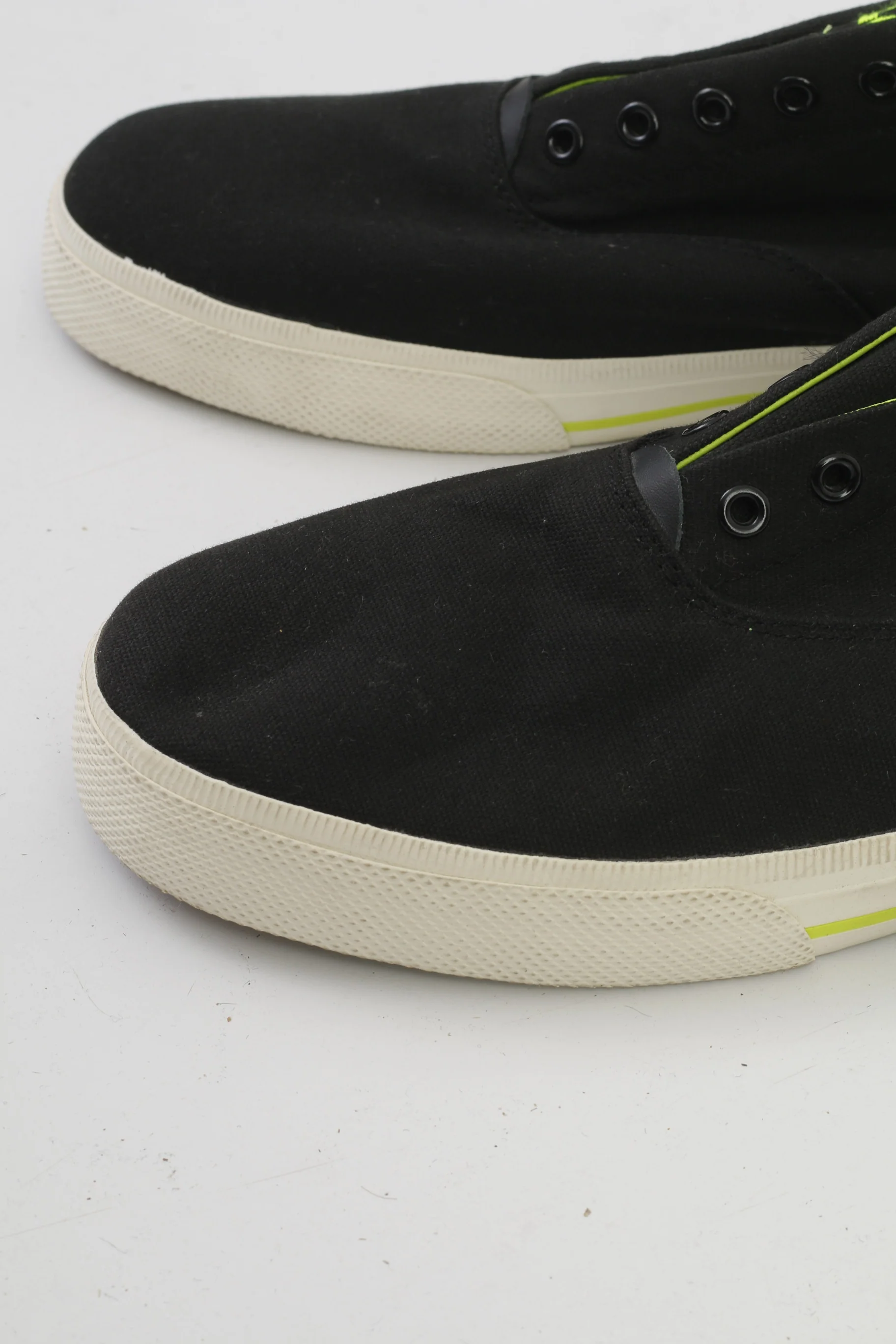 NEW Polo Ralph Lauren Men 15 50 Shoes Black Training Without Laces  Sneakers - Image 2