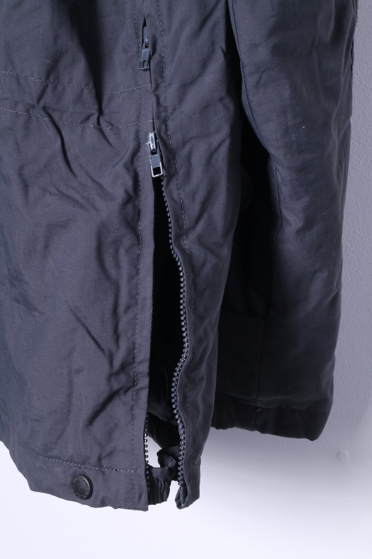 New Zealand Auckland Mens XXL Jacket Navy Padded Removable Lining Hidden Hood Top - Image 10