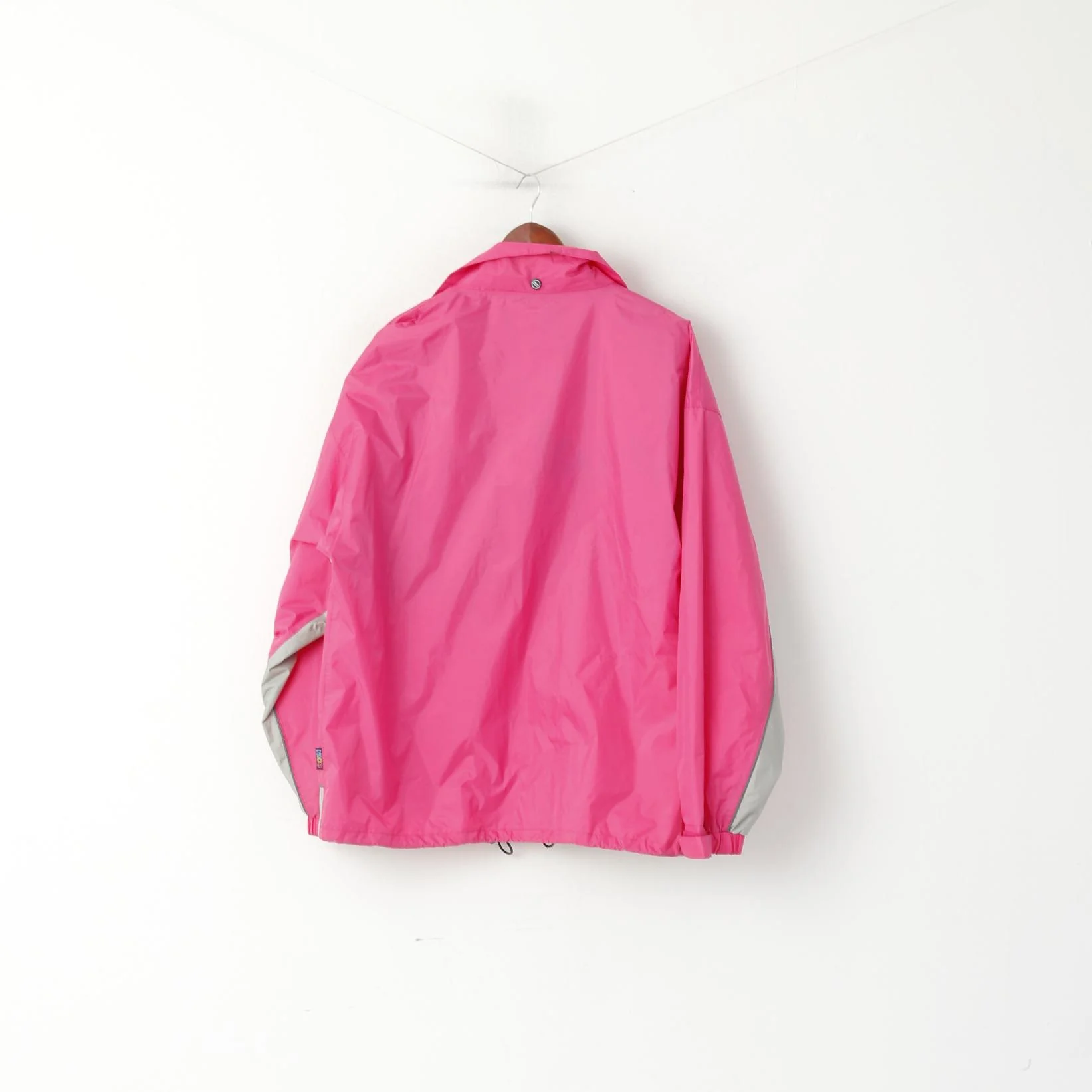 NICO Sportswear Men XL Jacket Pink Nylon Waterproof Extreme 3000mm Zip Up Top - Image 8