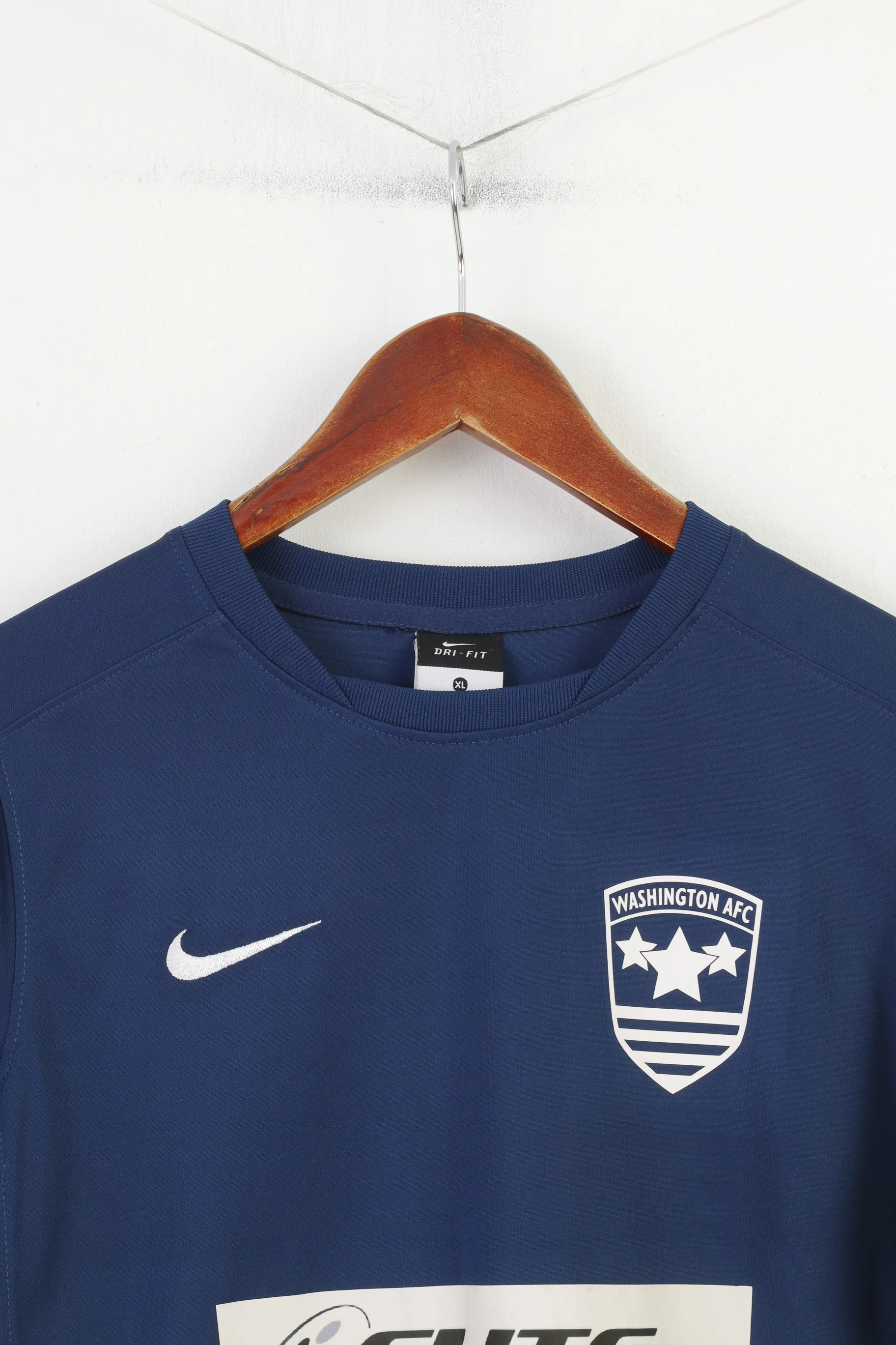Nike Boys 158 13 Age Shirt Navy Washington AFC Football Long Sleeve Top - Image 2