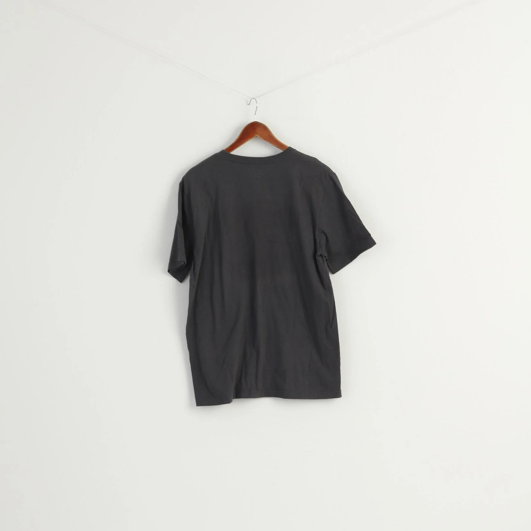 Nike Men M Shirt Grey Cotton Syracuse Basketball NCAA Sportswear Top - Image 5