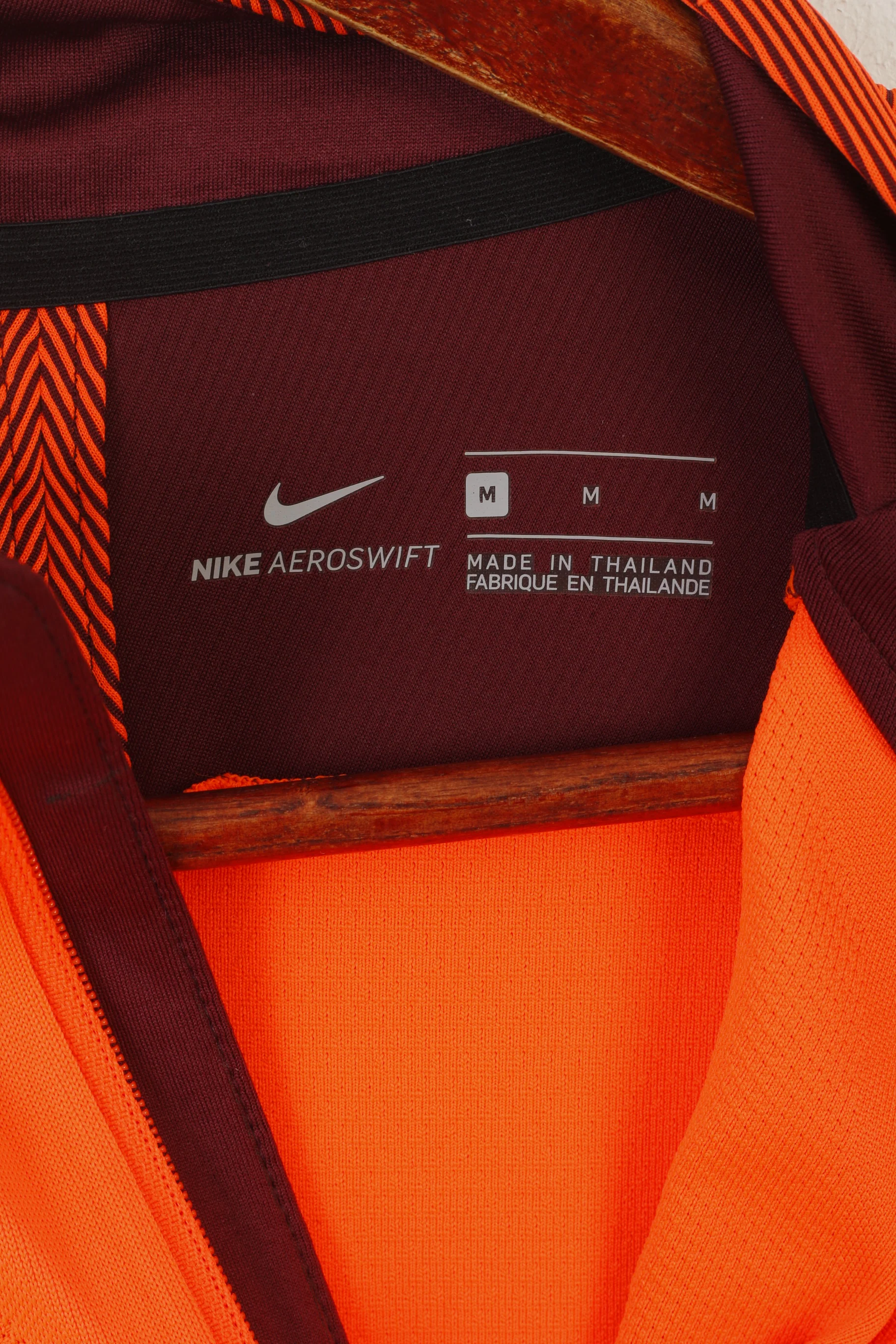 Nike Men M Shirt Neon Orange FC Barcelona Aeroswift Jersey Sportswear Top - Image 5