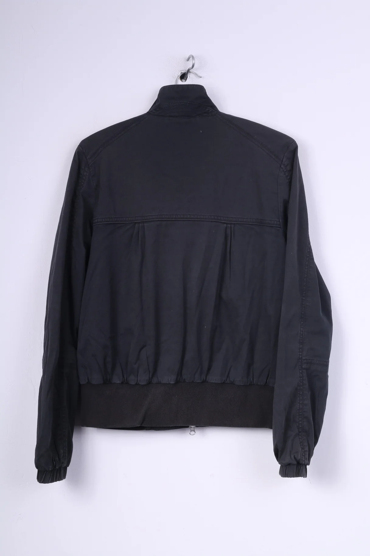 Nike Sportswear Womens L 14/16 Jacket Black Cotton Full Zipper Pocket - Image 7