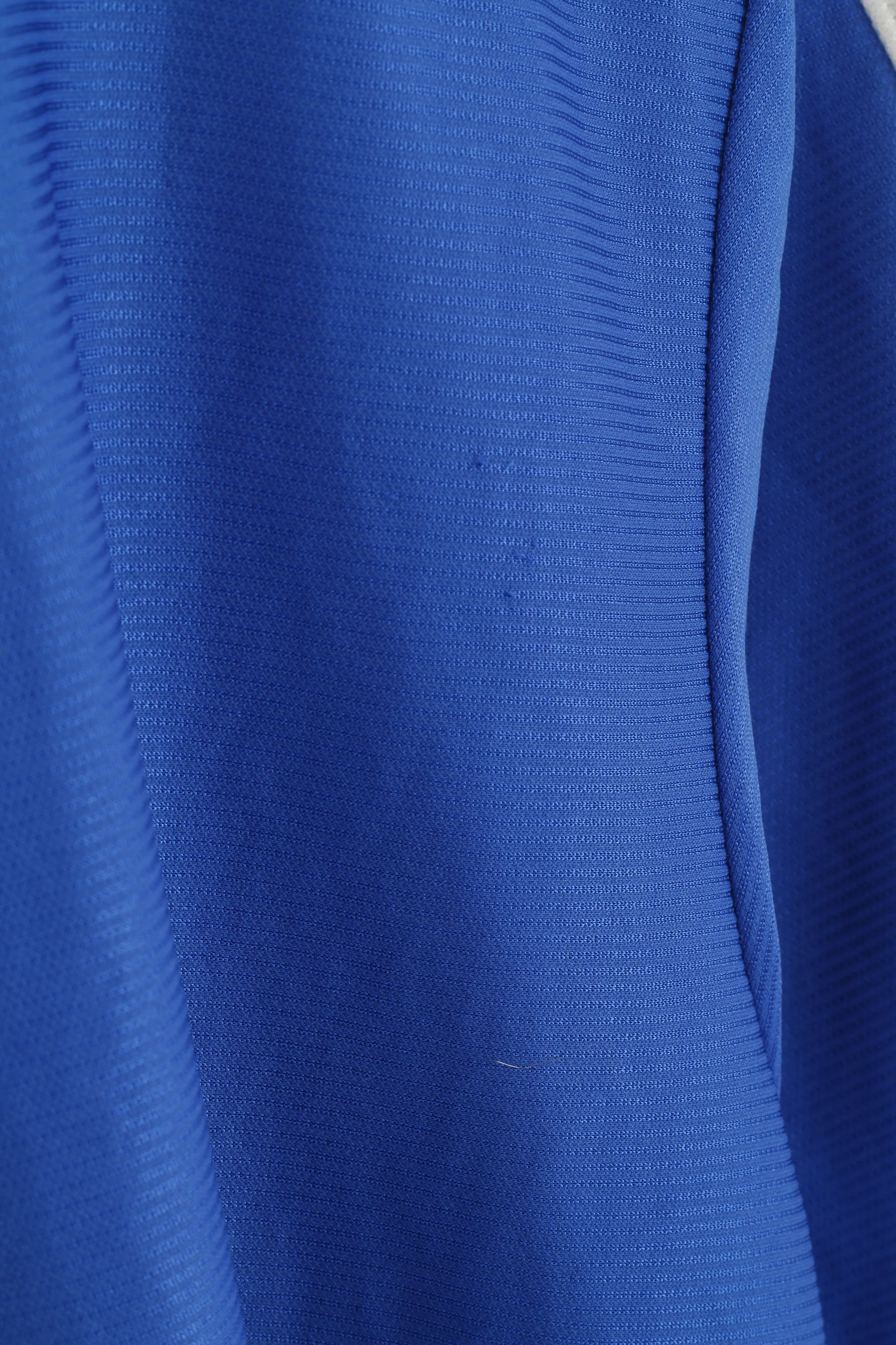 Nike Team Men S Polo Shirt Blue Shiny Vintage Sportswear Logo 90s Jersey Top - Image 5