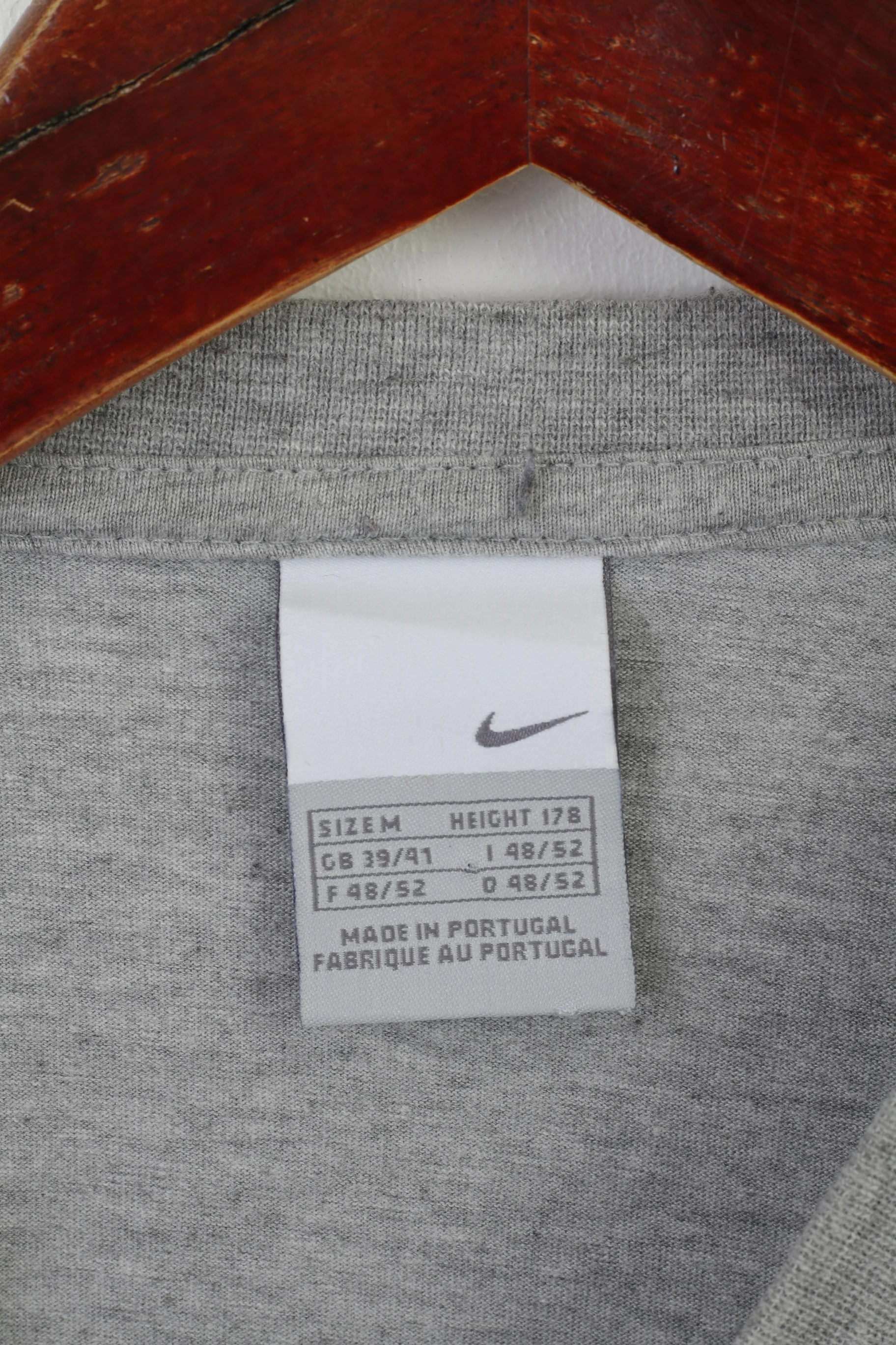 Nike Women M Shirt Gray Cotton Dance I AM A ROLE MODEL Long Sleeve Vintage Top - Image 4