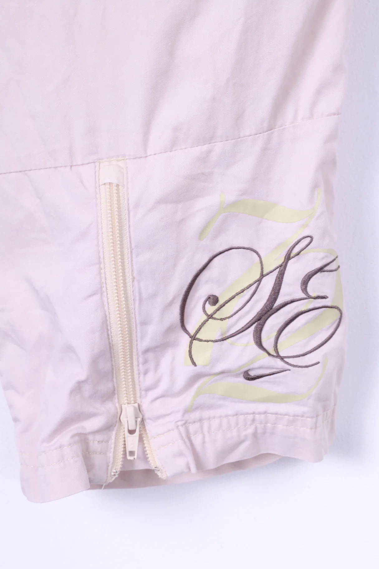 Nike Womens S 34/36 Capri Pants Pink Cotton Sportswear - Image 5