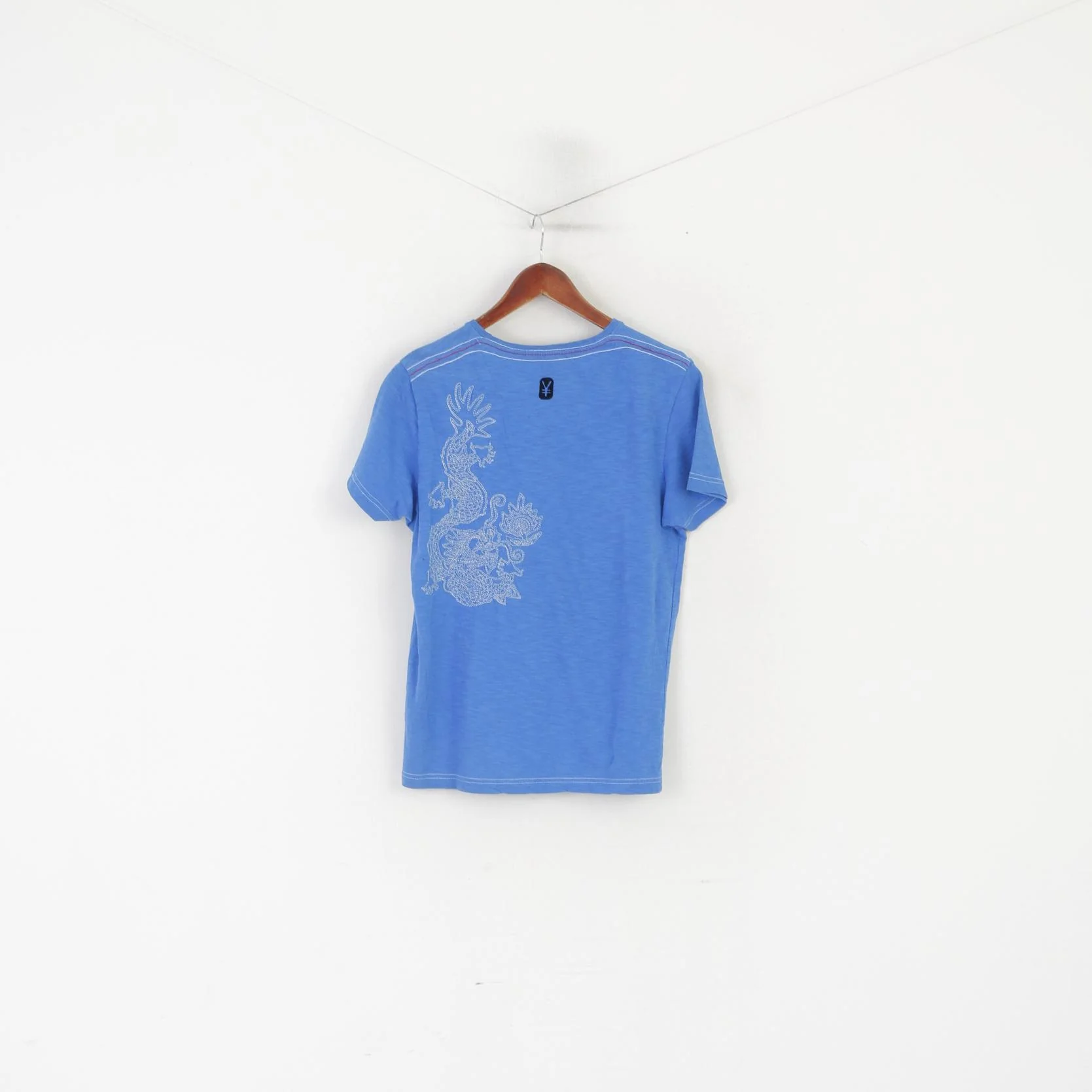 Nippon Osaka Series Men S Shirt Blue Baseball Graphic Cotton Emroidered UNISEX Top - Image 6