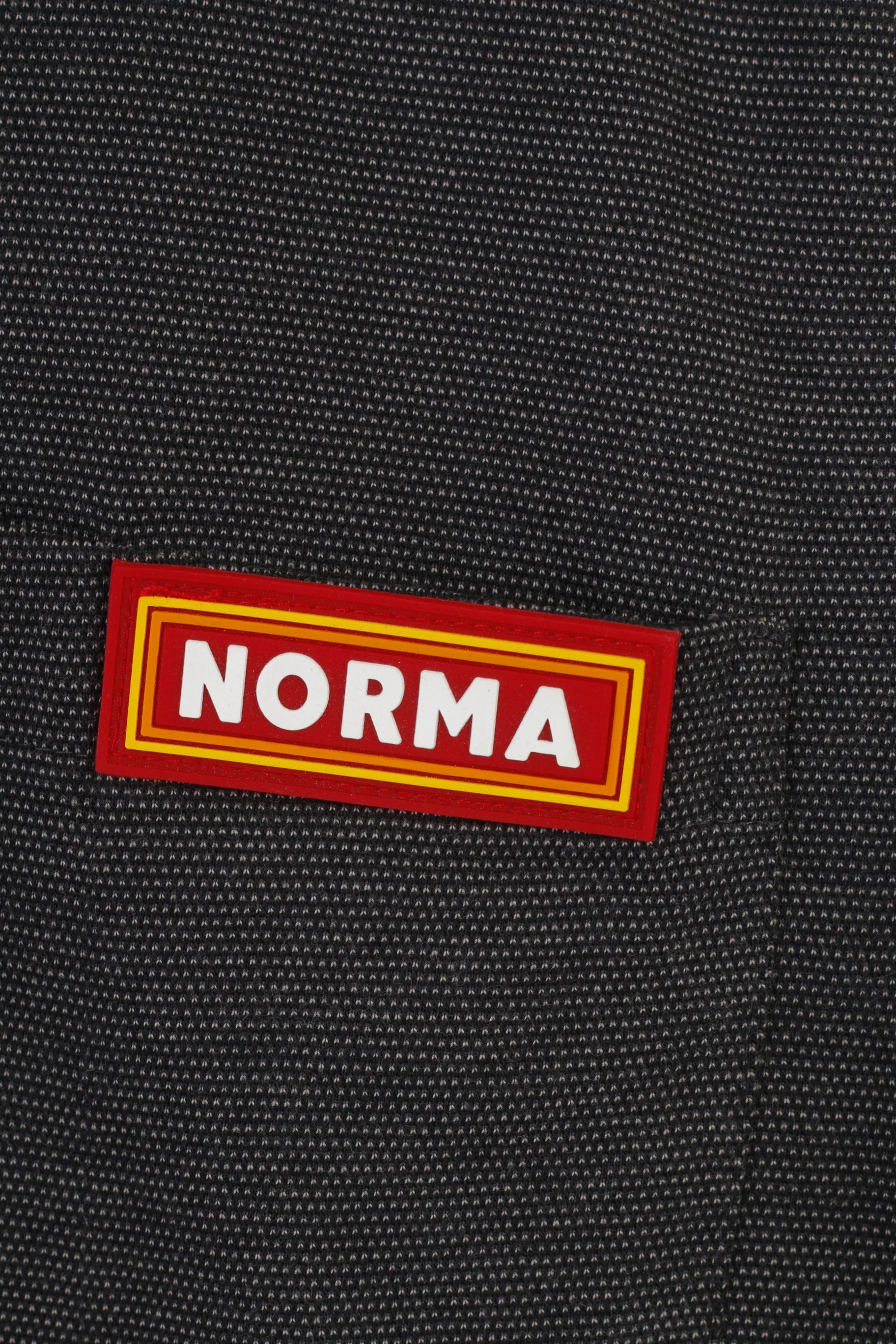 Norma Men S Polo Shirt Gray Sportswear Cotton Long Sleeve Sport Top - Image 4