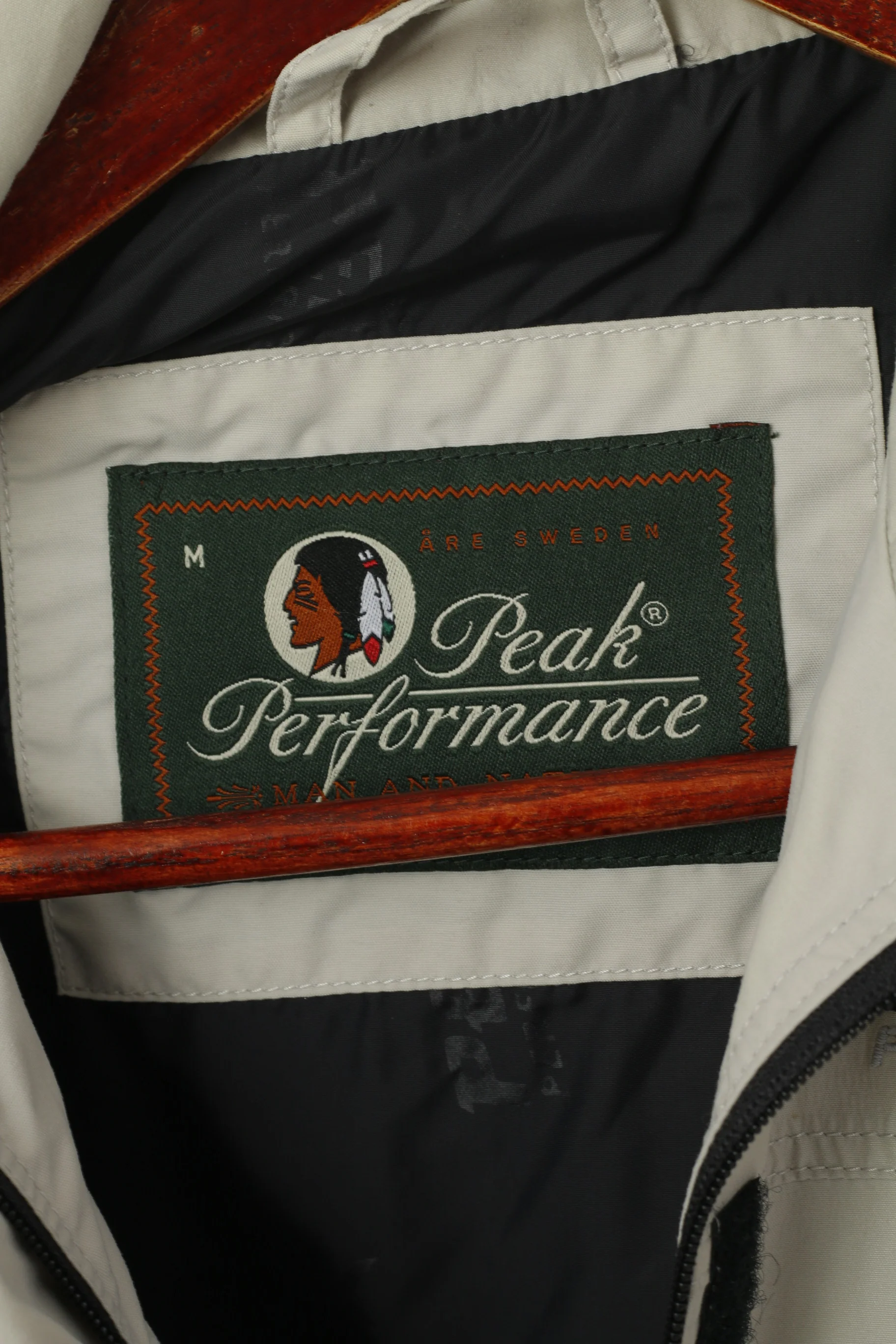 Peak Performance Women M Jacket Beige Gore-Tex Outdoor Zip Up Lightweight Top - Image 5