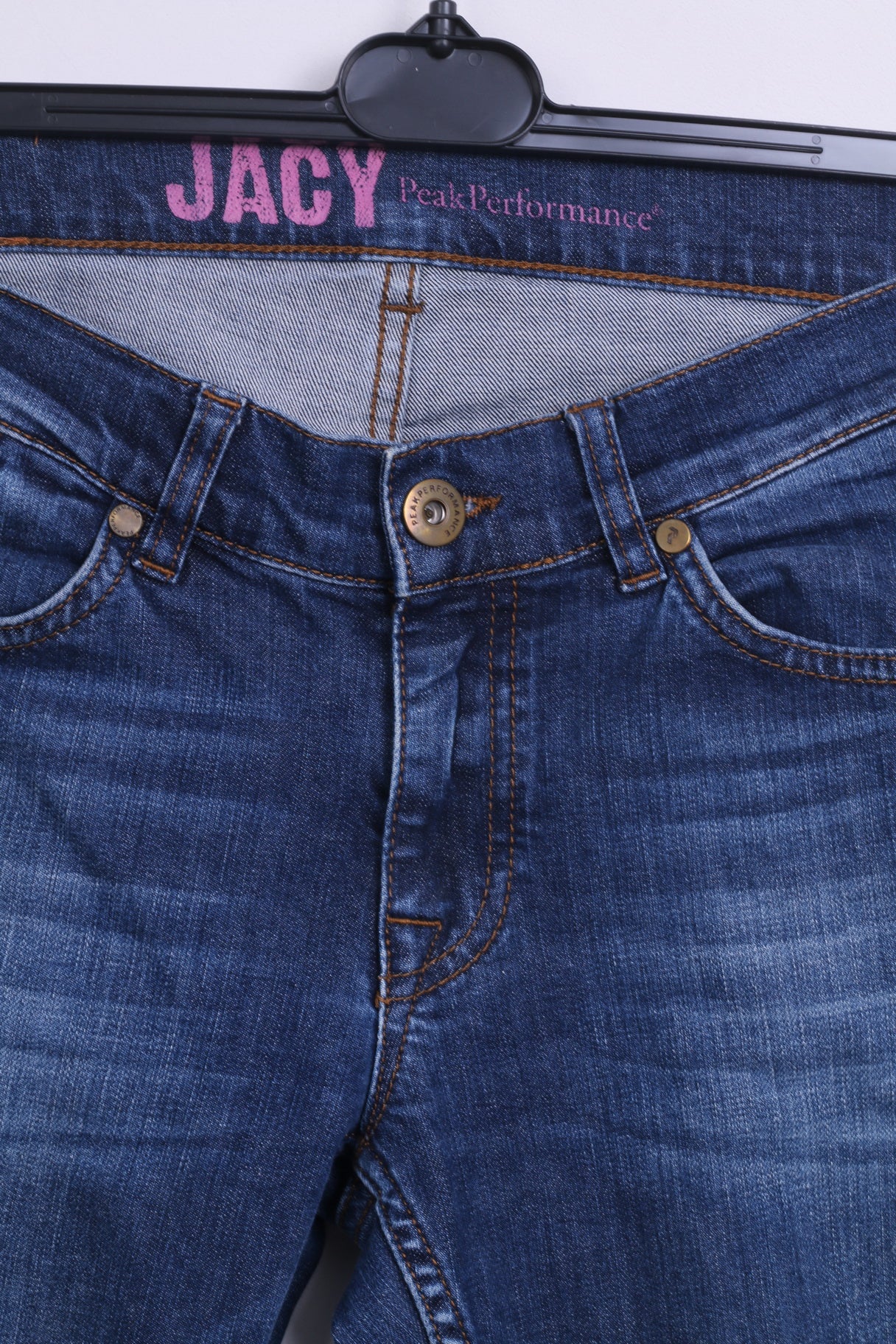 Peak Performance Womens W30 L34 Trousers Jeans Denim Cotton Jacy - Image 2