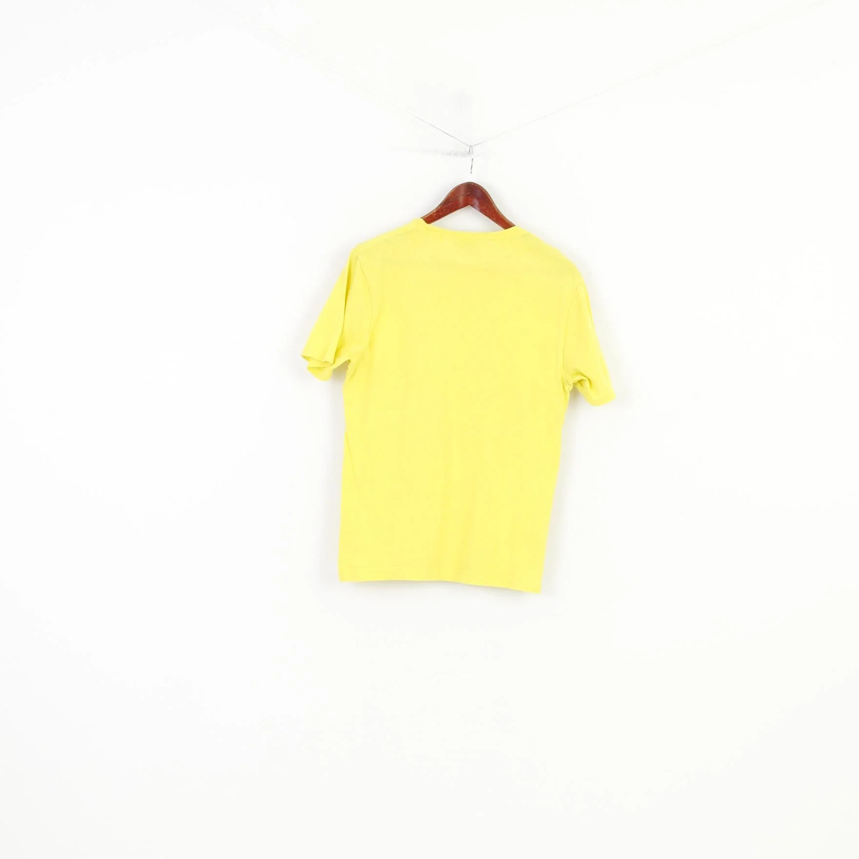 Penguin Men S T-Shirt Yellow Cotton Crew Neck Summer Penguin Graphic Top - Image 7