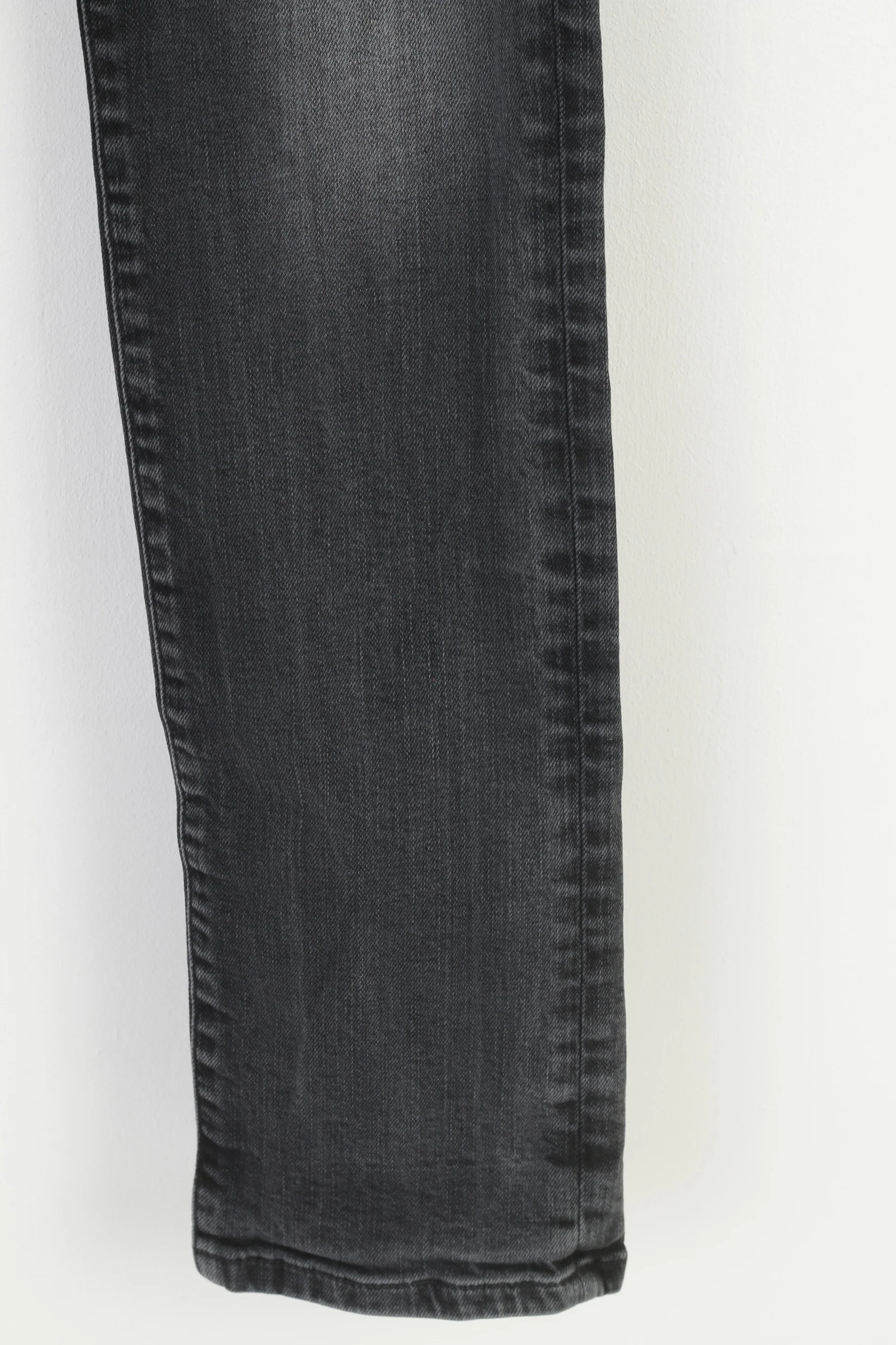 Petrol Industries Women 28 Trousers Charcoal Slim Fit  Cotton Denim Stretch Pants Jeans - Image 3