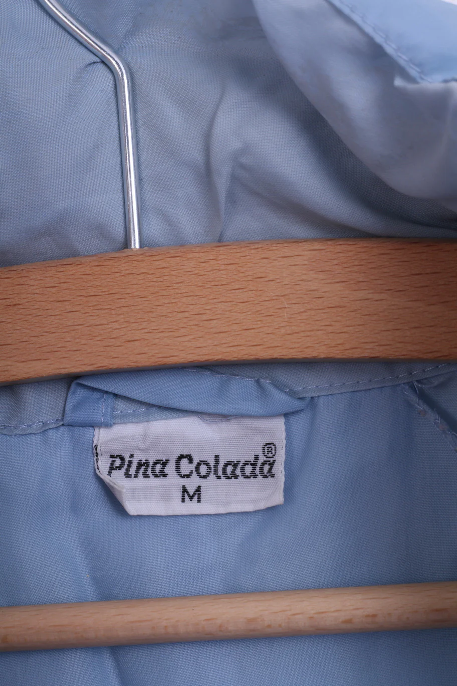 Pina Colada M Jacket Hood Nylon Waterproof Light Blue Sport - Image 3