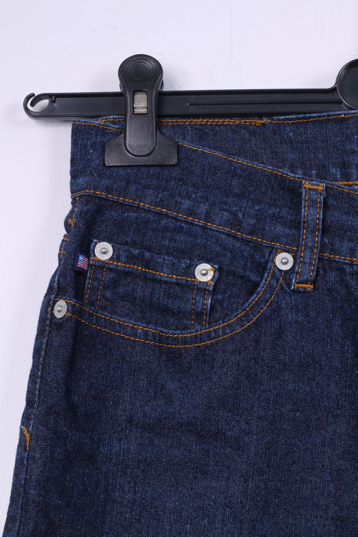 Polo Jeans Co.Ralph Lauren Womens W6 L33 Trousers Denim Navy Cotton - Image 2