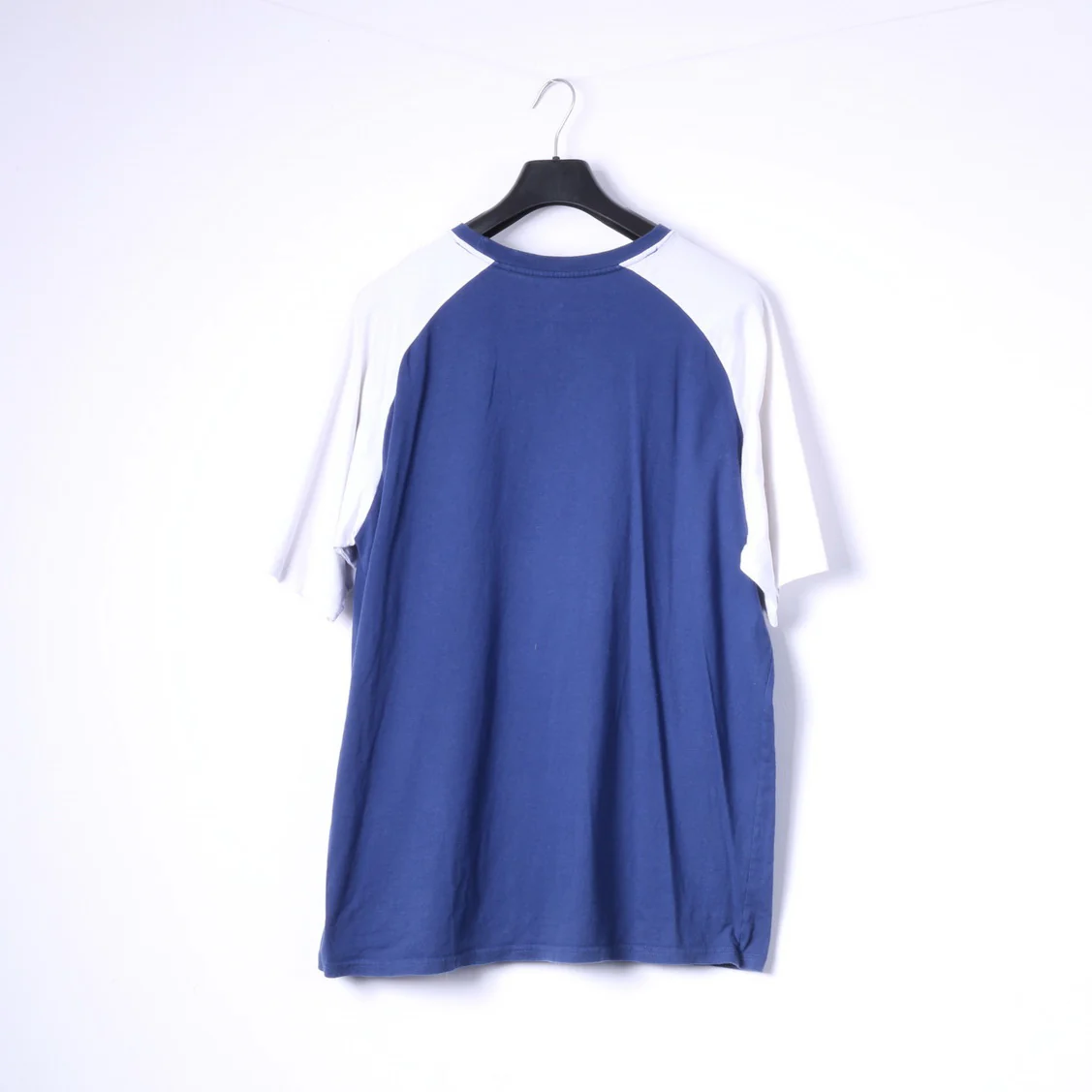 Polo Jeans Ralph Lauren Mens L T- Shirt Crew Neck Blue Logo Top - Image 6