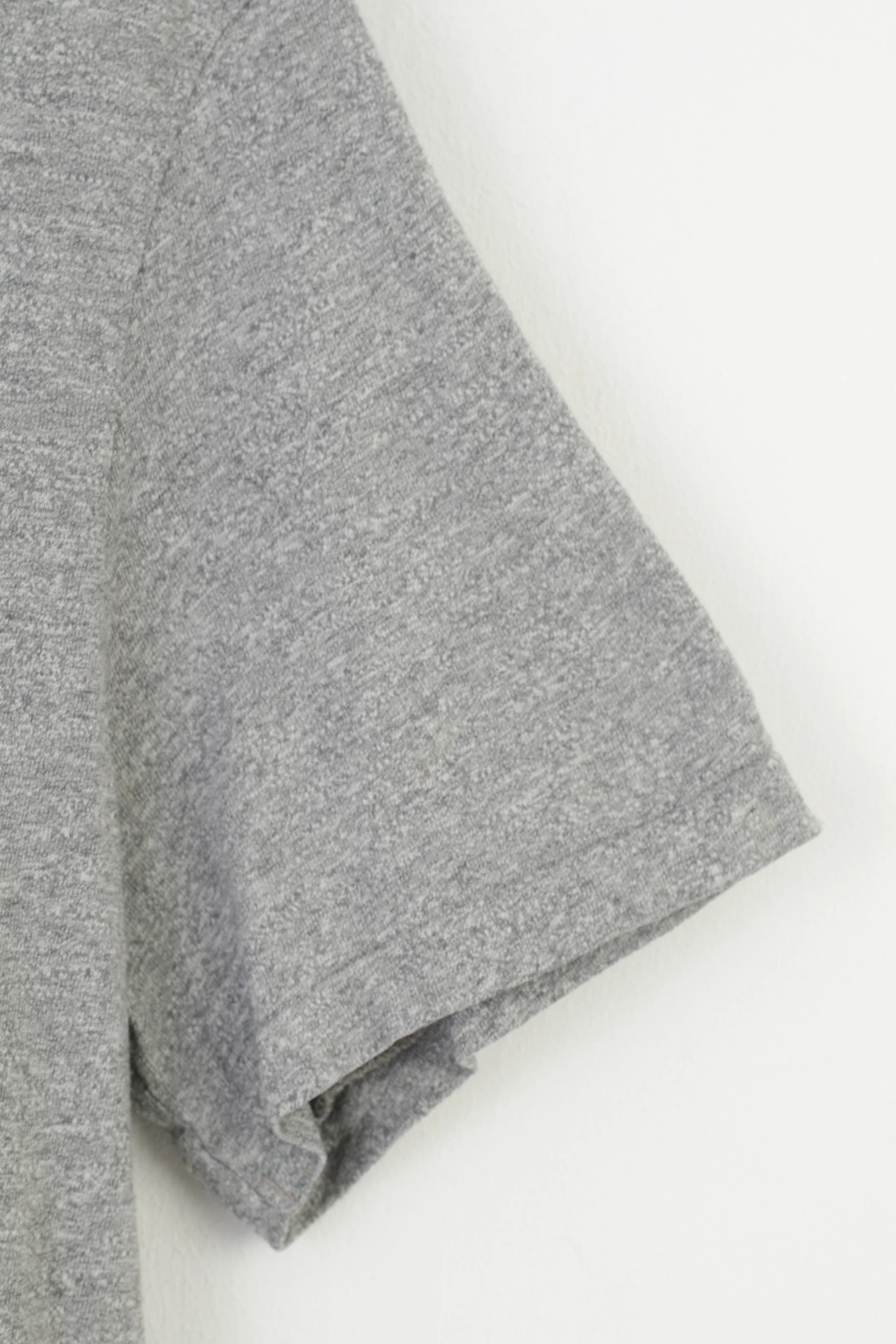 Polo Ralph Lauren Men L T-Shirt Grey Short Sleeve Cotton Vintage Top - Image 3