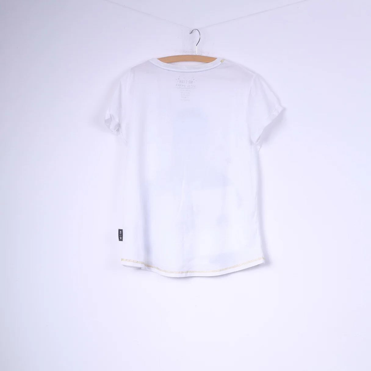 Primark Justin Bieber Womens 14-16 42-44 XL T-Shirt Graphic Cotton White Top - Image 6