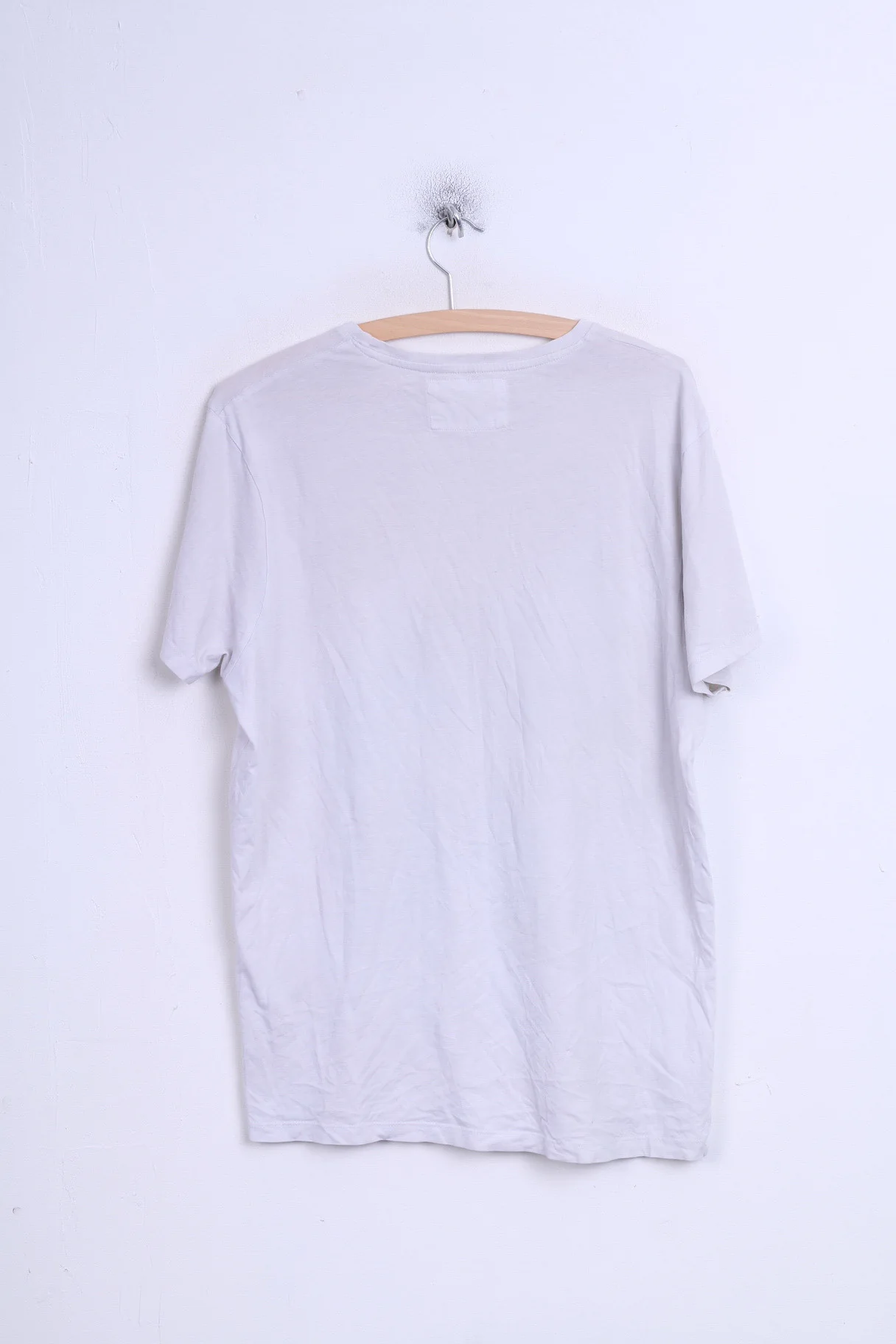 Primark Womens XL T-Shirt White RIHANNA Crew Neck Cotton - Image 5