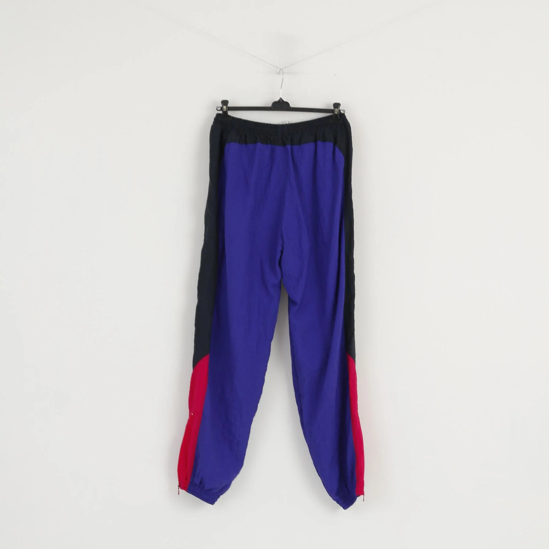 Puma Men 46 XXL Tracksuit Vintage Purple Shiny Sports Unity Nylon Oldschool Set - Image 10