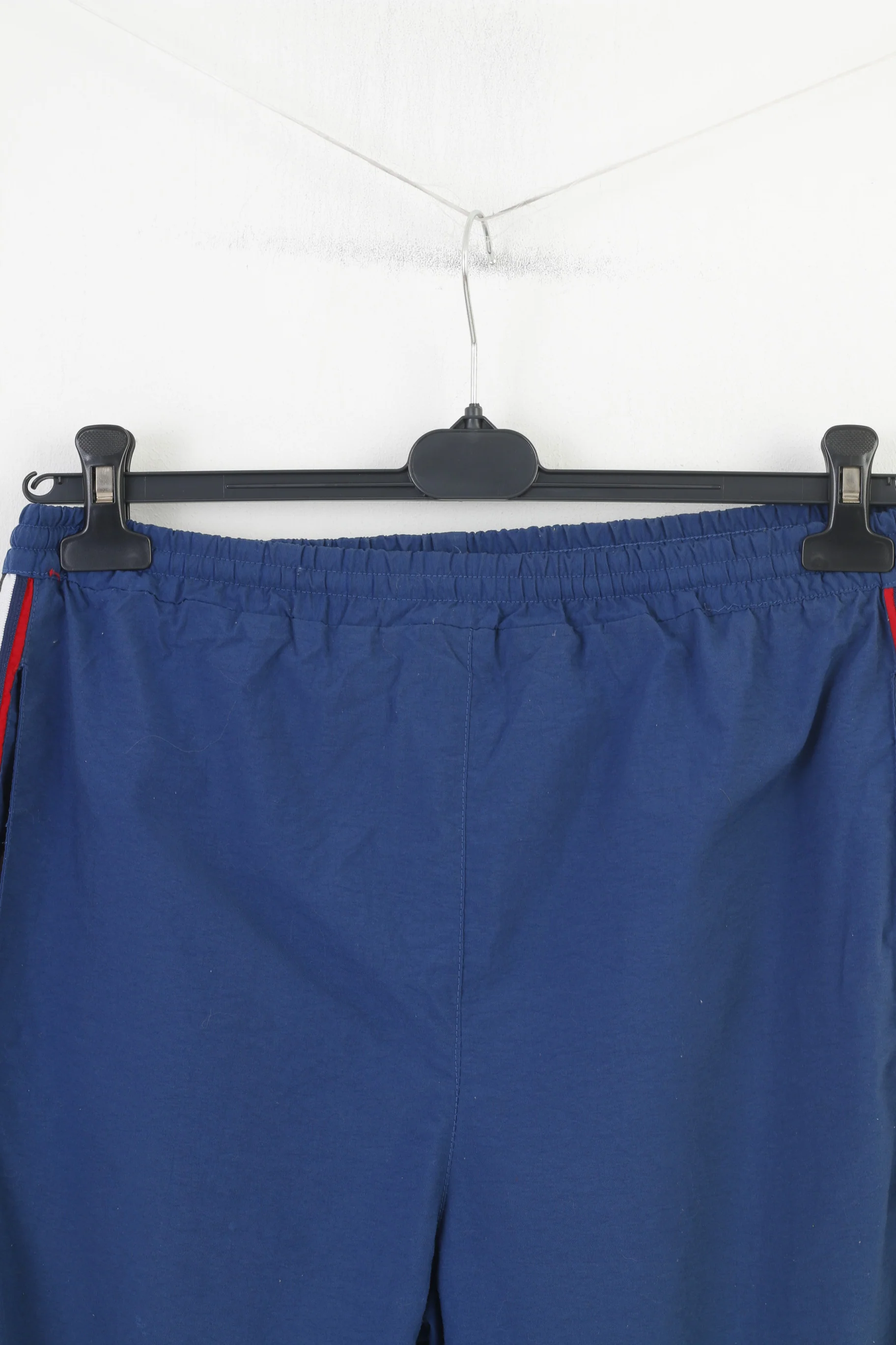 Puma Men S Sweatpants Navy Nylon Sport Training Regular Waist Vintage Pants - Image 2