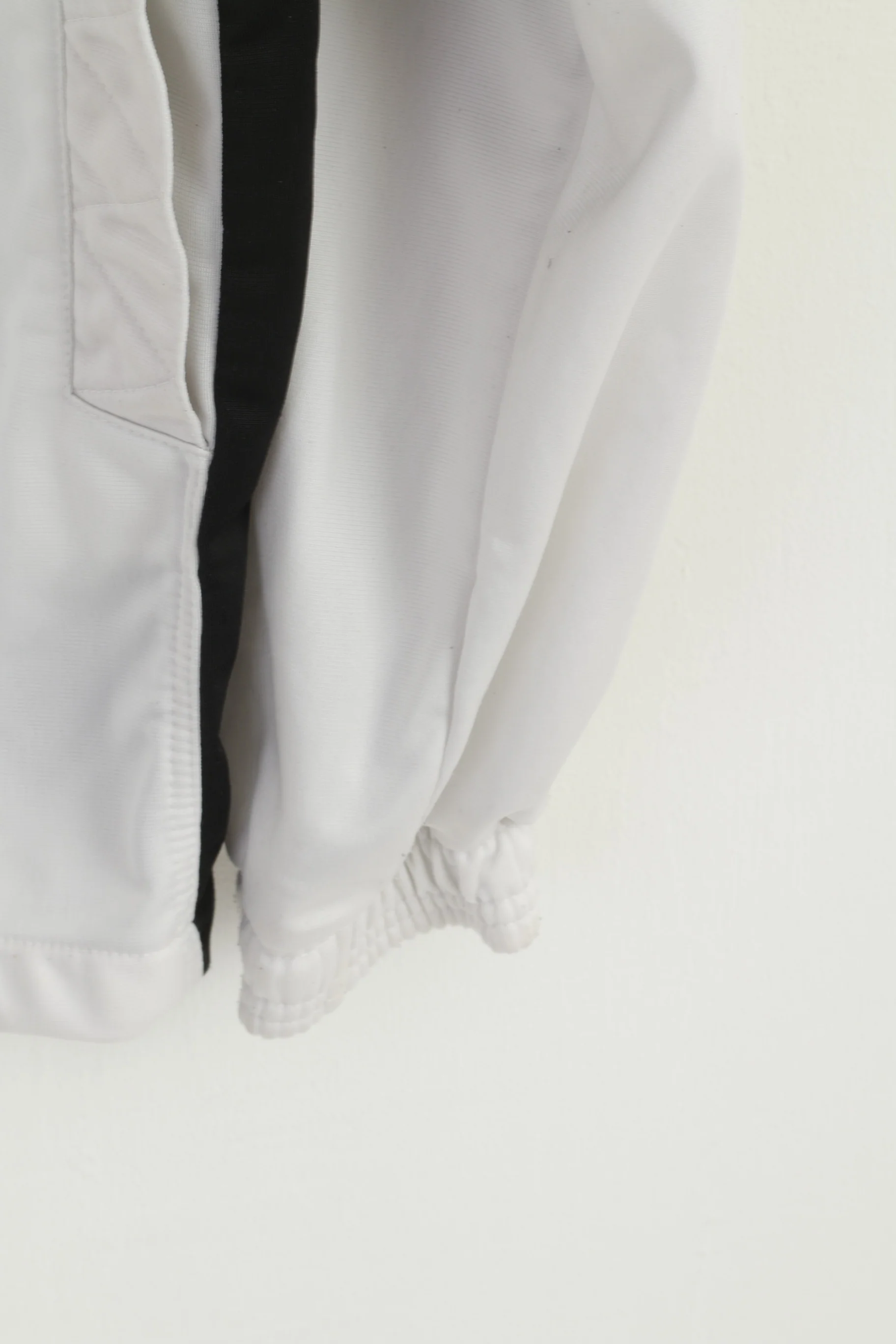 Puma Men XL Sweatshirt White Gold Shiny Vintage 90s Sportswear Hoodie - Image 5