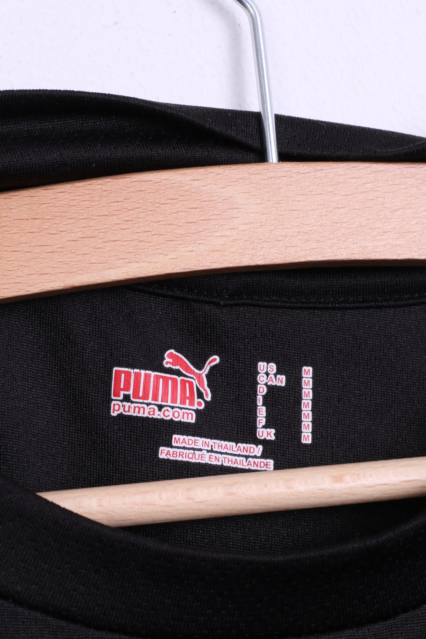 Puma Mens M Shirt Black Team Sportia SIMRISHAMN Football Club - Image 3