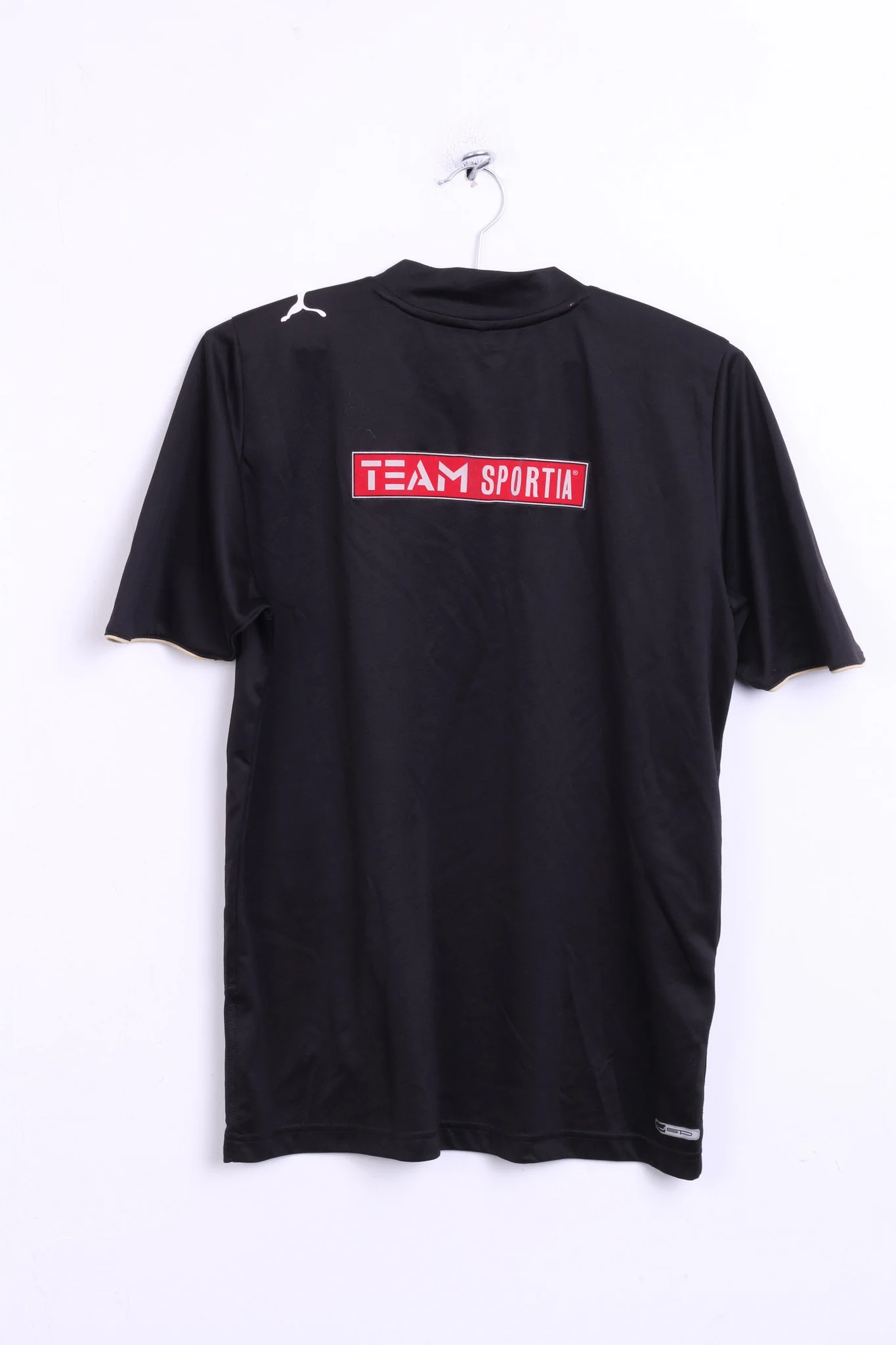 Puma Mens M Shirt Black Team Sportia SIMRISHAMN Football Club - Image 5