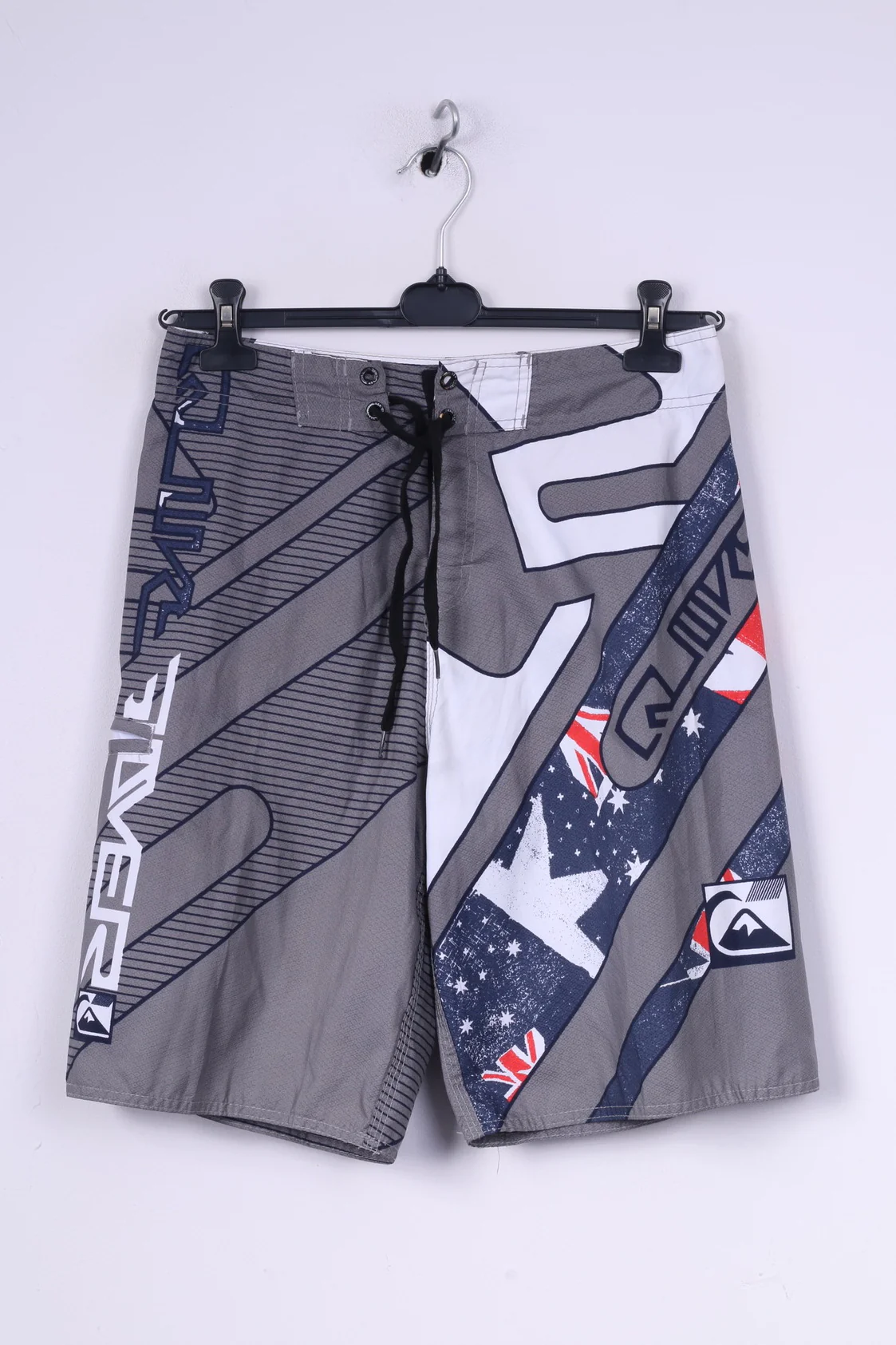 Quiksilver Mens 32 Shorts Swimpants Swimwear Grey Sportswear