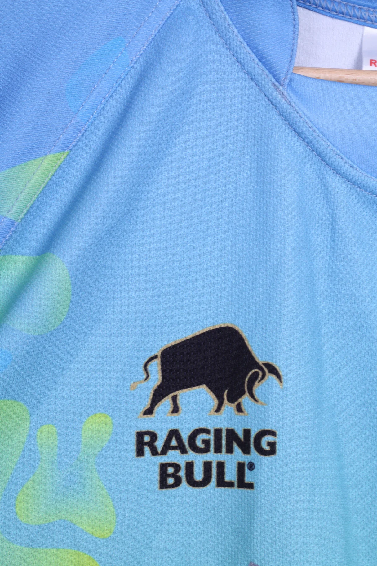 Raging Bull S.E.A.E. Mens 42'' Shirt Rugby Football Club Blue - Image 3