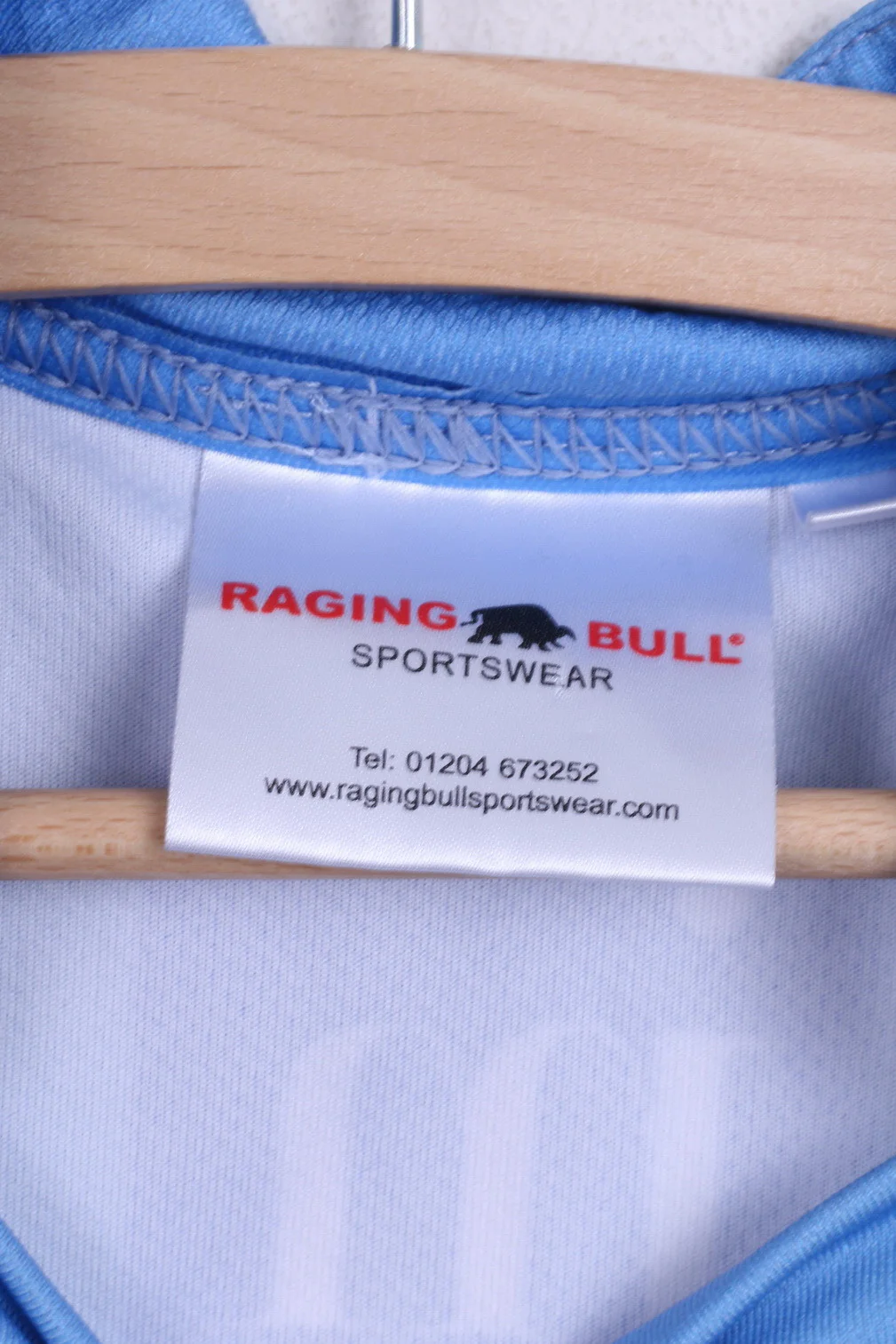 Raging Bull S.E.A.E. Mens 42'' Shirt Rugby Football Club Blue - Image 4