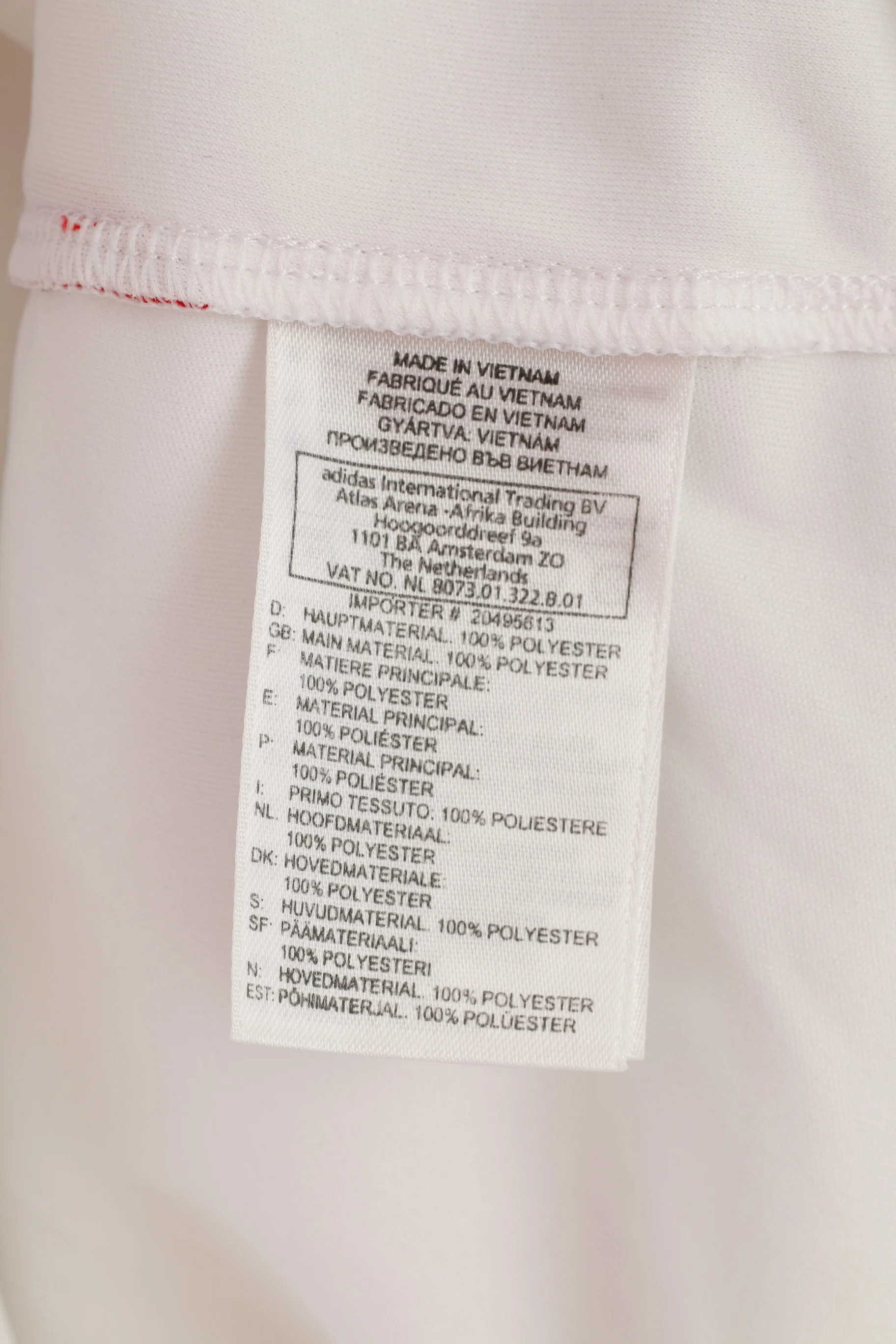 Reebok Men M Shirt Longsleeve Training Sportswear Polyester White Rewe Vintage Top - Image 6