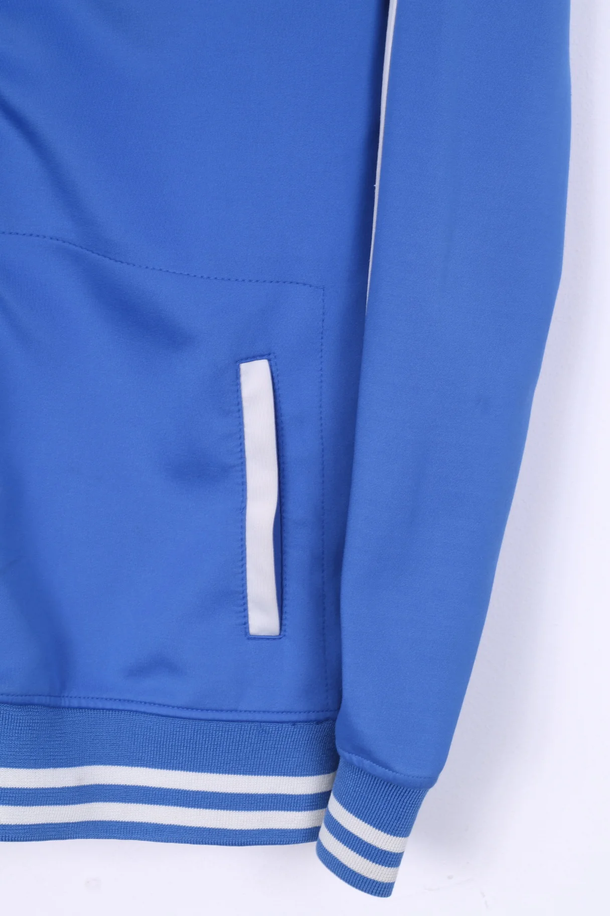 Retour Denim De Luxe Womens 14 XL Sweatshirt Full Zipper Light Blue Superheroes Sport - Image 3
