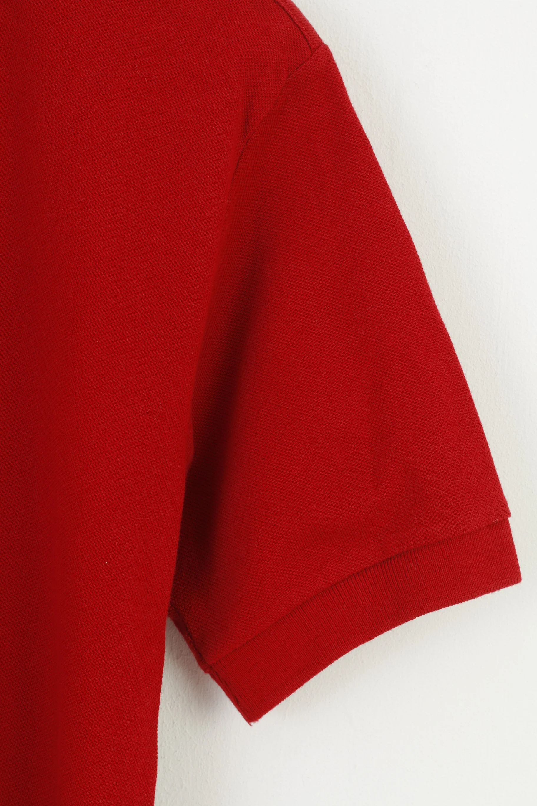 Robe Di Kappa Boys 14 age 164 Polo Shirt Red Sport Collar Short Sleeve Casual Top - Image 3