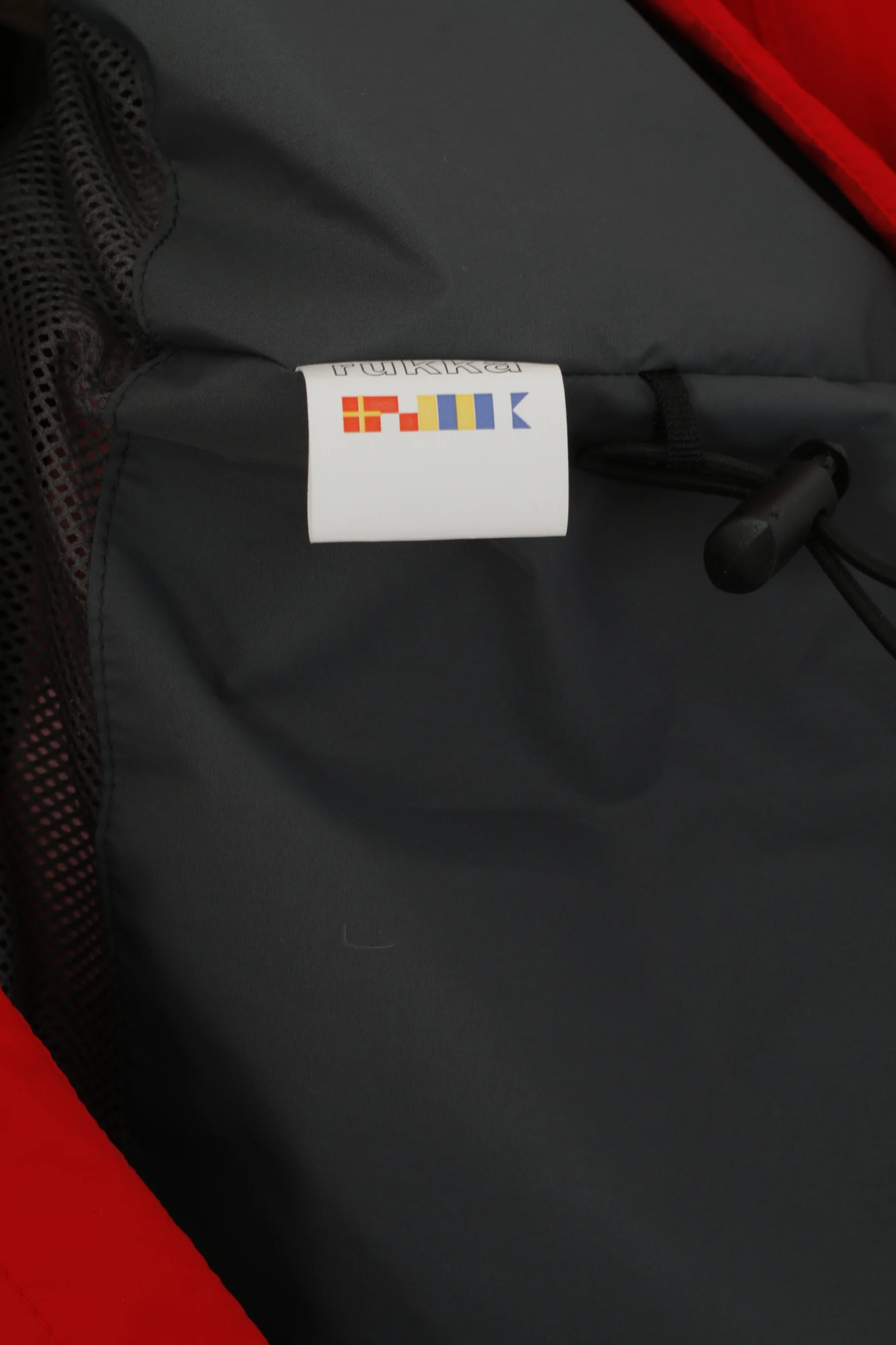 Rukka Men M Jacket Red Lightweight Full Zipper Holzbau AG Sportswear Outdoor Top - Image 8
