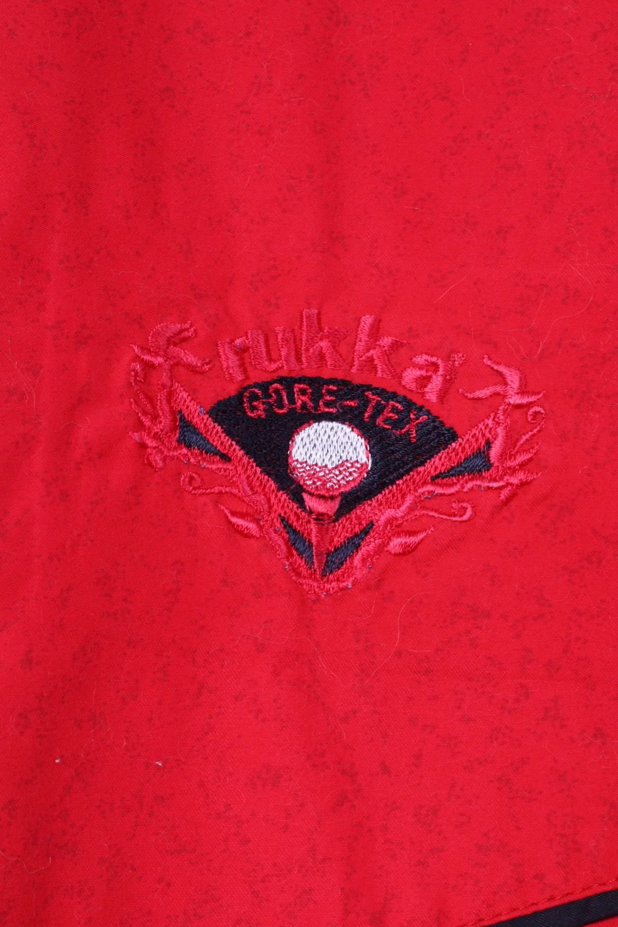 Rukka Mens M Jacket Red Nylon Gore-Tex Zip Up Lightweight Retro Top - Image 5