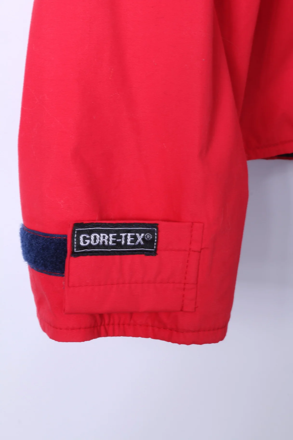 Rukka Mens M Jacket Red Nylon Gore-Tex Zip Up Lightweight Retro Top - Image 6