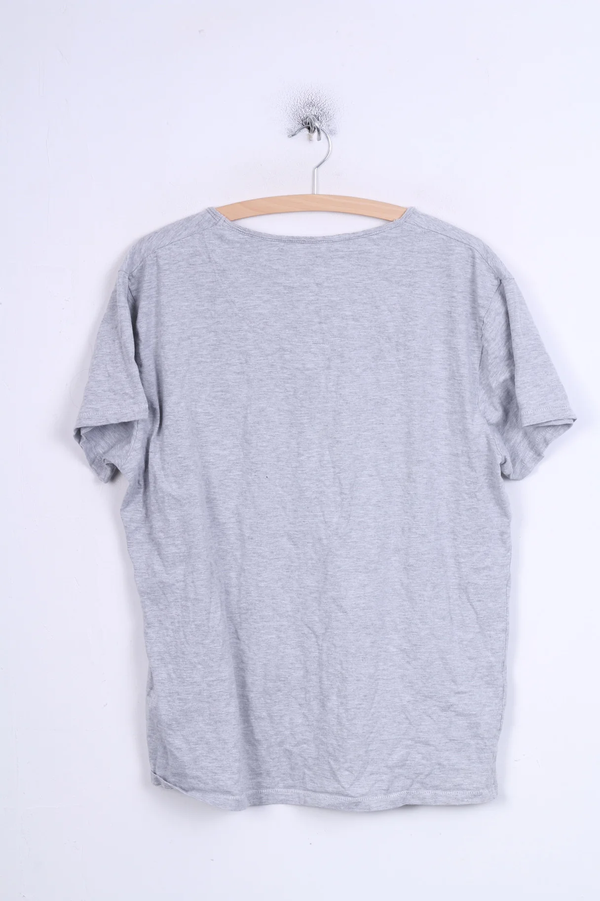 SAILIGIA Mens XL Shirt Crew Neck Tiger Lager157 Cotton Grey - Image 5