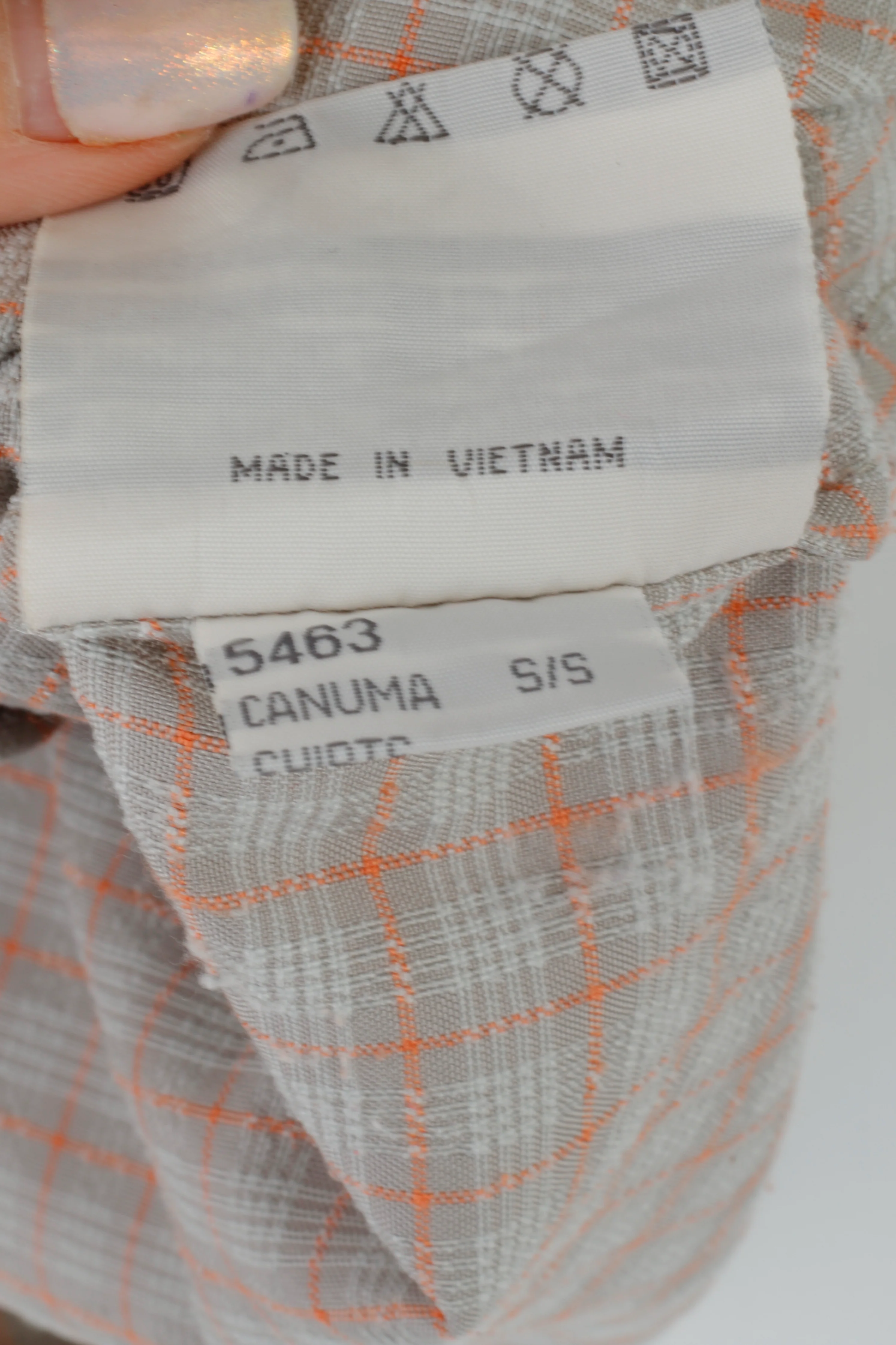 Salewa 5C Five Confidents Mens 52 XL Casual Shirt Short Sleeve Checked Polyester - Image 6