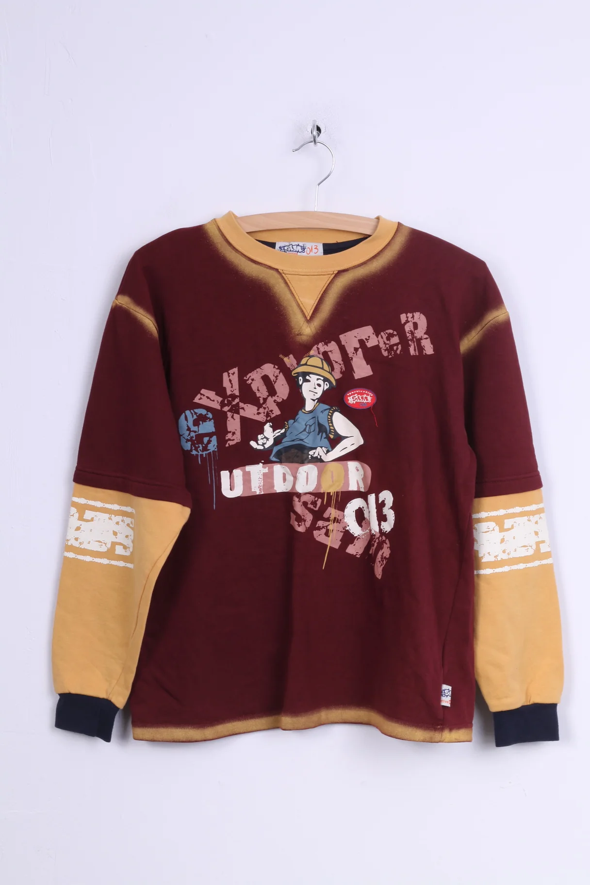 Sam Active Boys 12 Graphic Jumper Sweatshirt Cotton