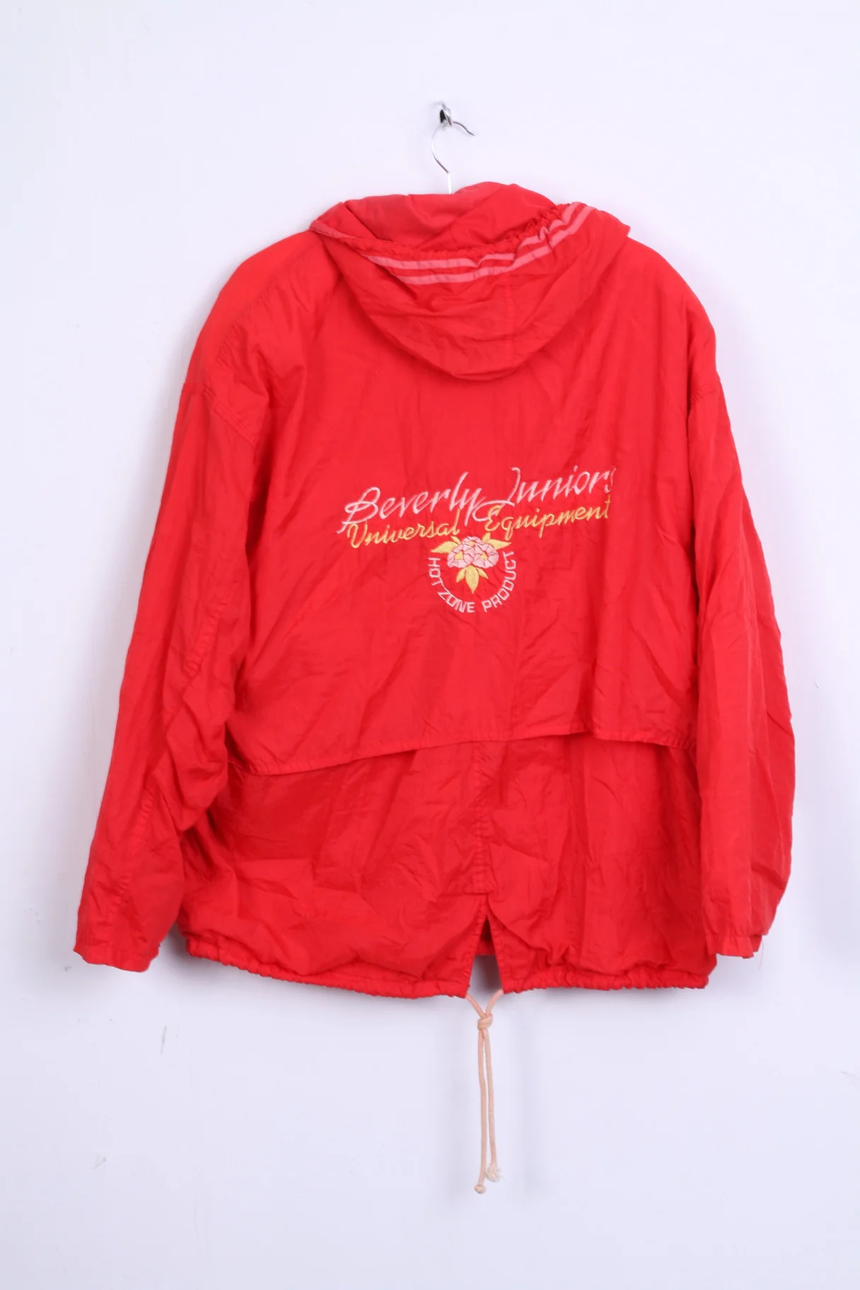 Sinclair Mens 34/36 XL Jacket Red Nylon Waterproof Hood Sport - Image 5