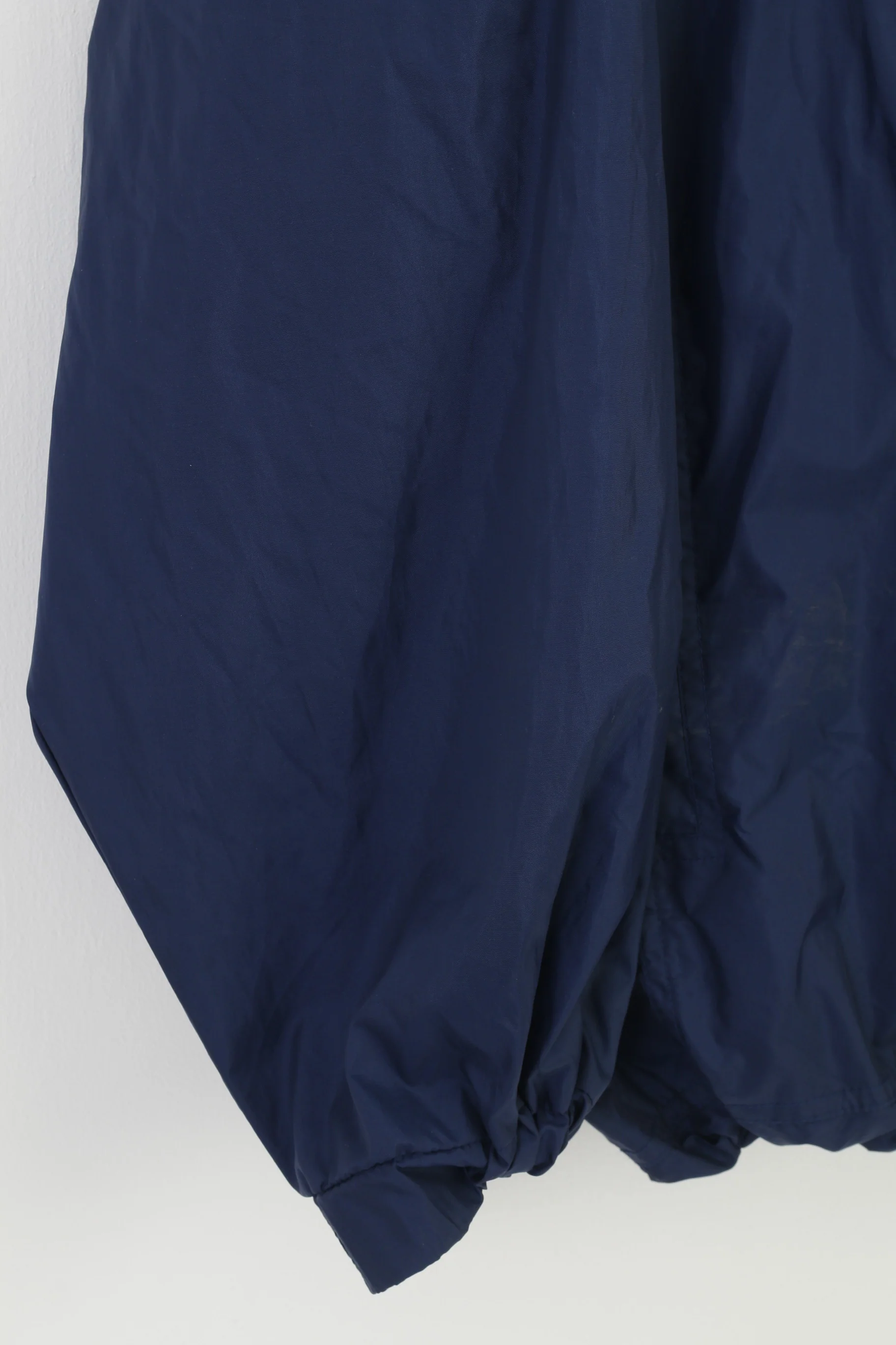 Speedo Men XL Jacket Navy Blue Zip Neck Waterproof Pocket Sport Retractable Hood Top - Image 3