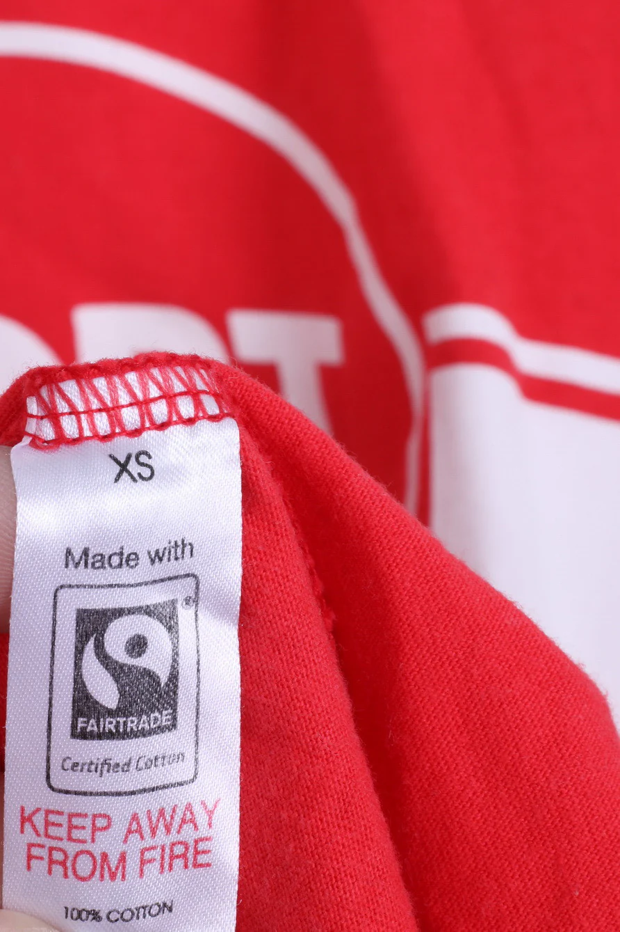 Sport Relief 2014 Womens XS T-Shirt Red Crew Neck Cotton Swim Run Cycle - Image 4