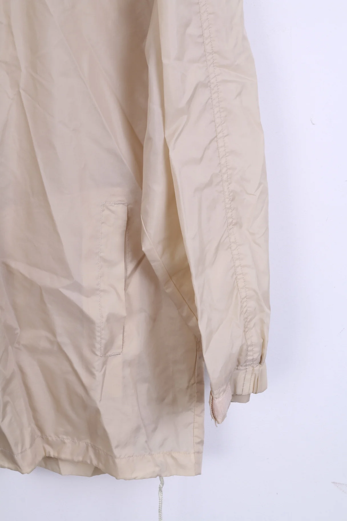 Sport System TTH ORIGINAL Mens XL Jacket Hood Rain Ecru - Image 2