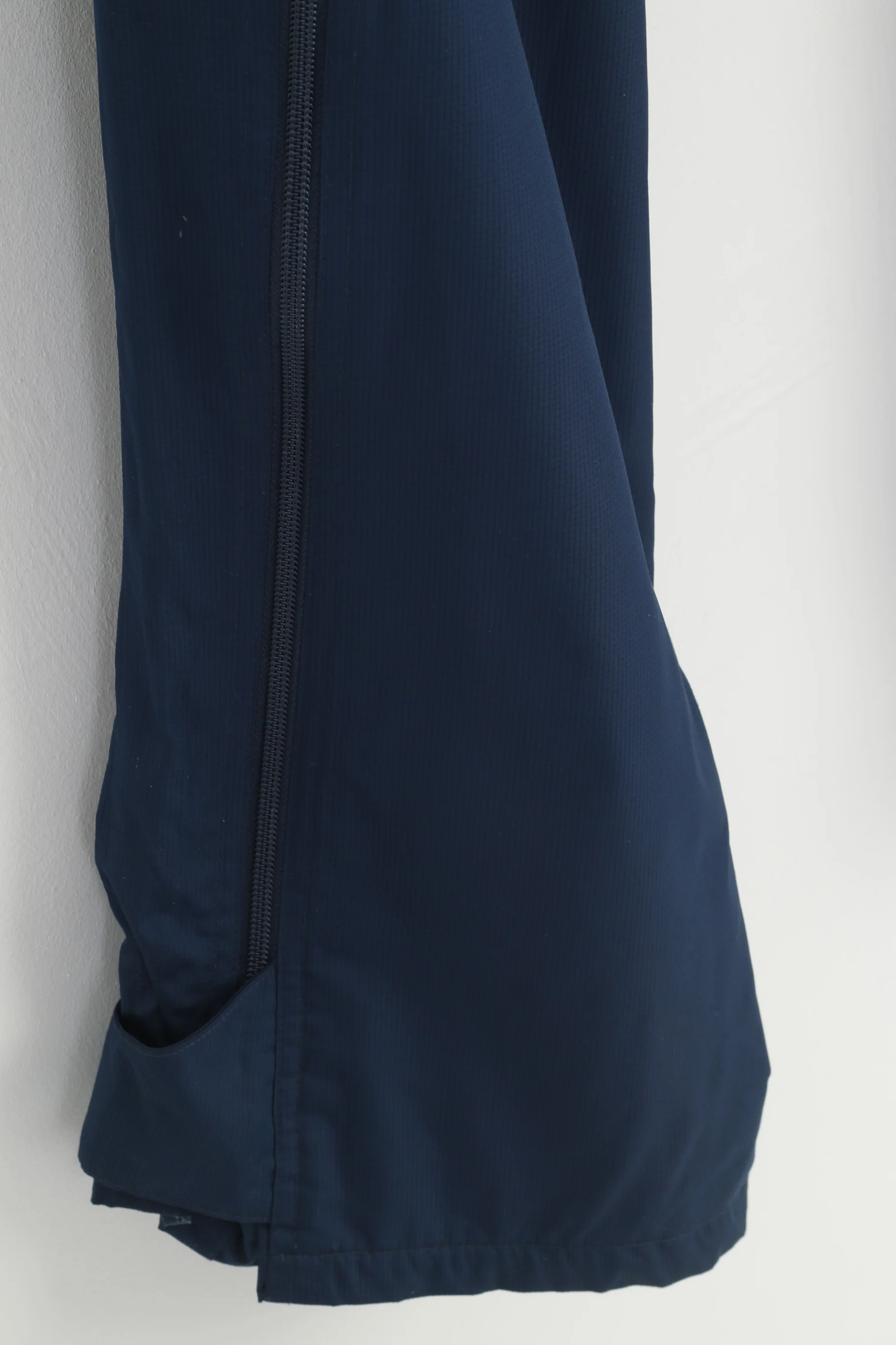 Spray Way Men S Trousers Walking Rainpants Navy Elastic Waist Zippered Legs Outwear Pants - Image 3