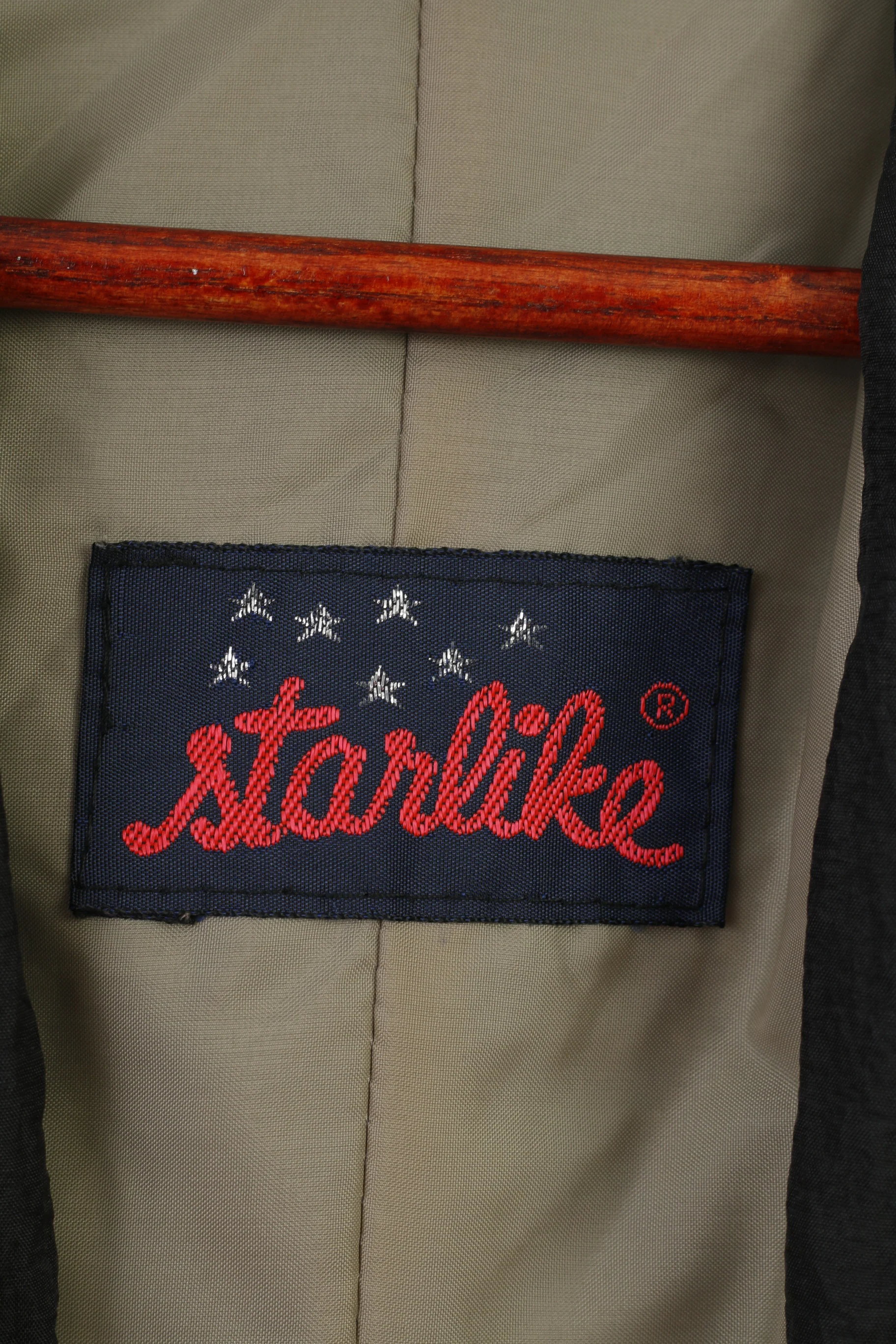 Starlike Women 3XL Coat Black Bottoms Padded Vintage Collar Pockets Jacket Top - Image 5
