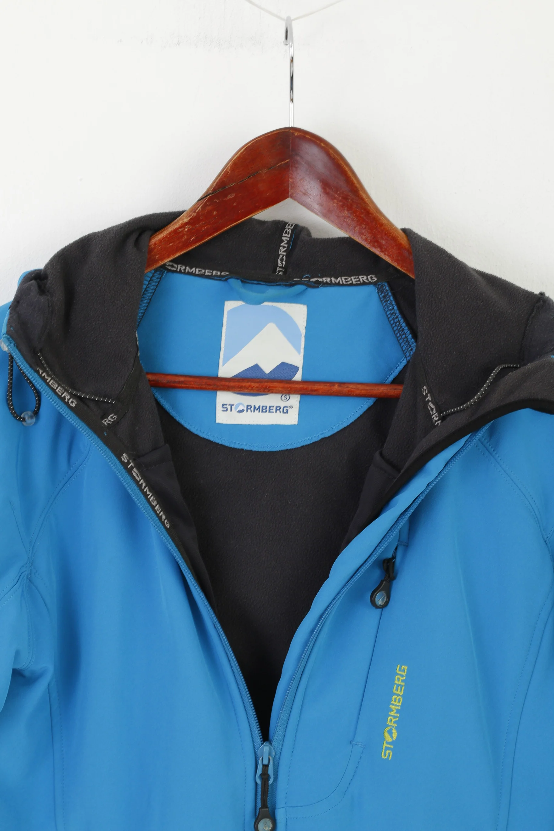 Stormberg Women S Jacket Blue Softshell Full Zipper Hooded Outdoor Prore 10 Top - Image 3